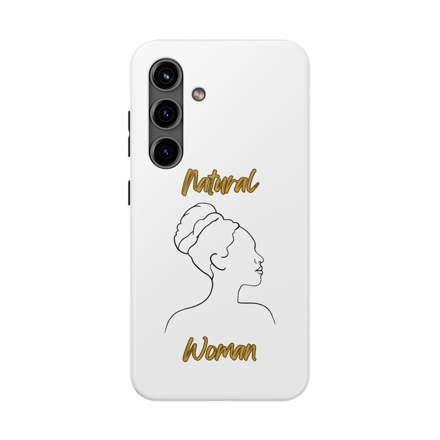 Natural Woman Mixed (BL)Tough Phone Cases WHITE