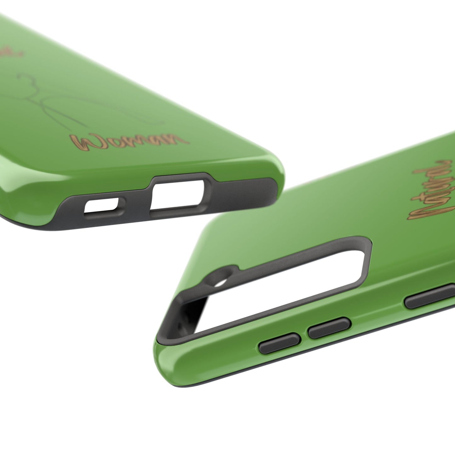 Natural Woman Tilted Look (BL) Tough Phone Cases GREEN