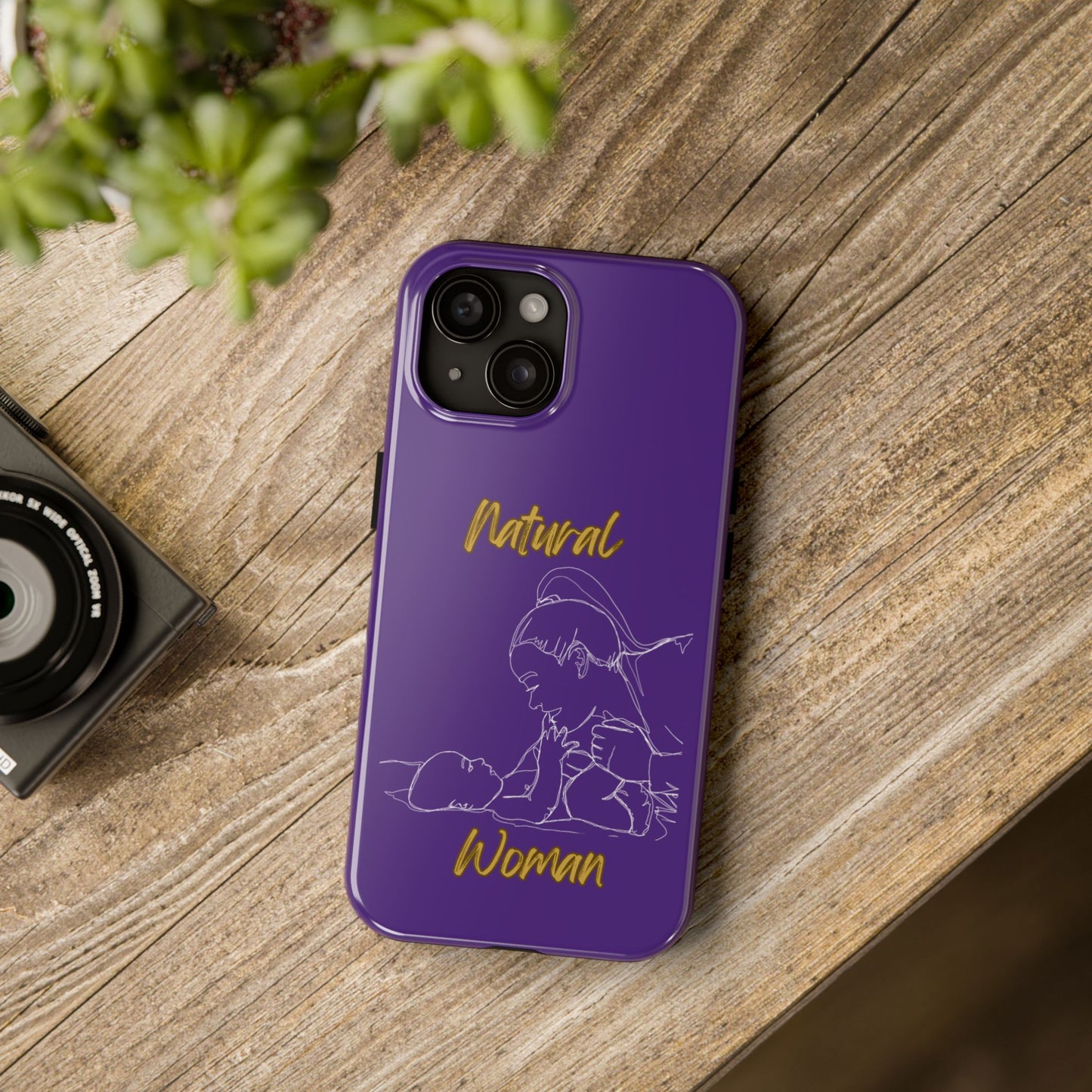 Natural Woman New Life (WL)Tough Phone Cases PURPLE