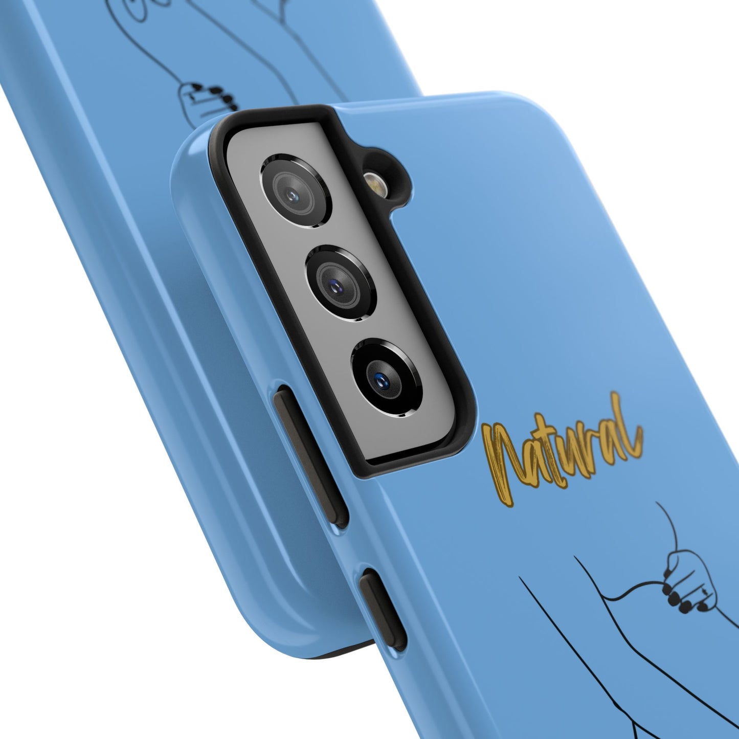 Natural Woman Loved In & Out (BL)Tough Phone Cases LIGHT BLUE