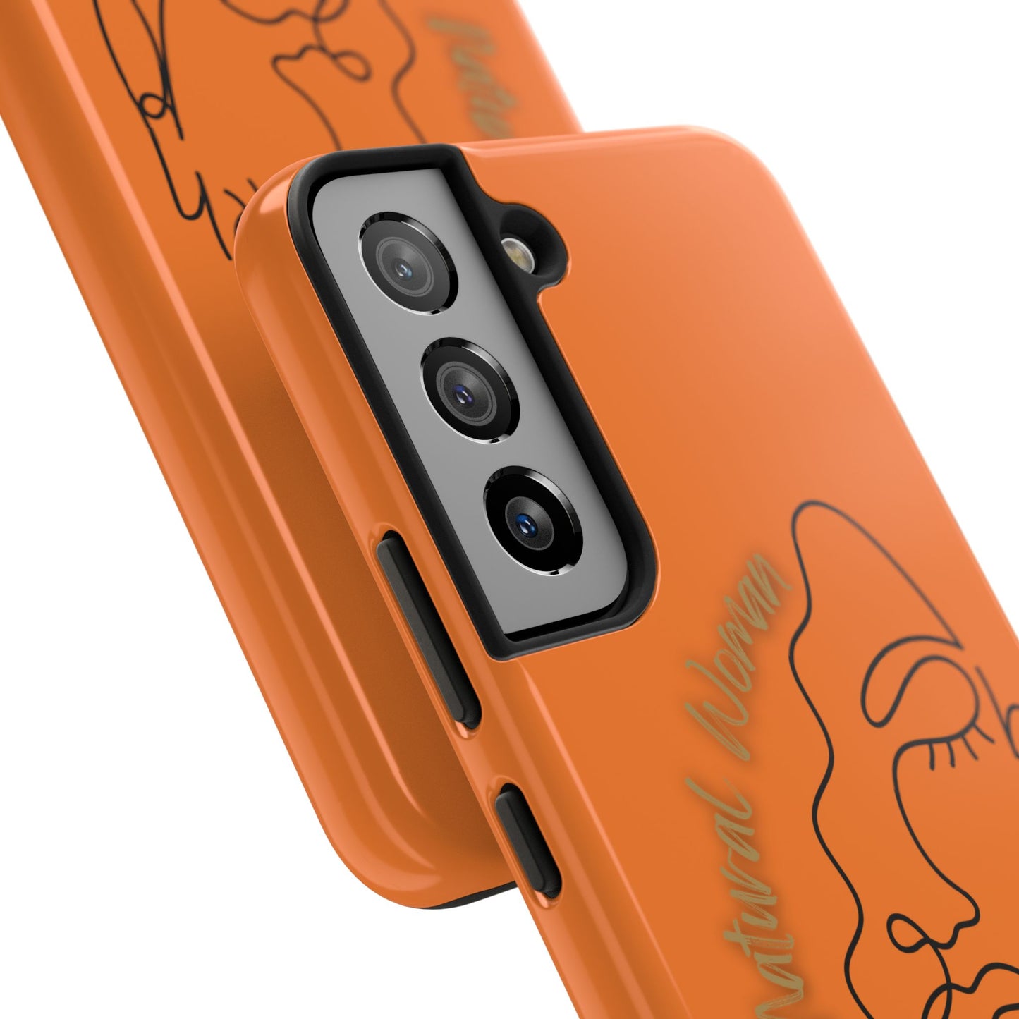 Natural Woman Half Face (BL)Tough Phone Case CRUSTA