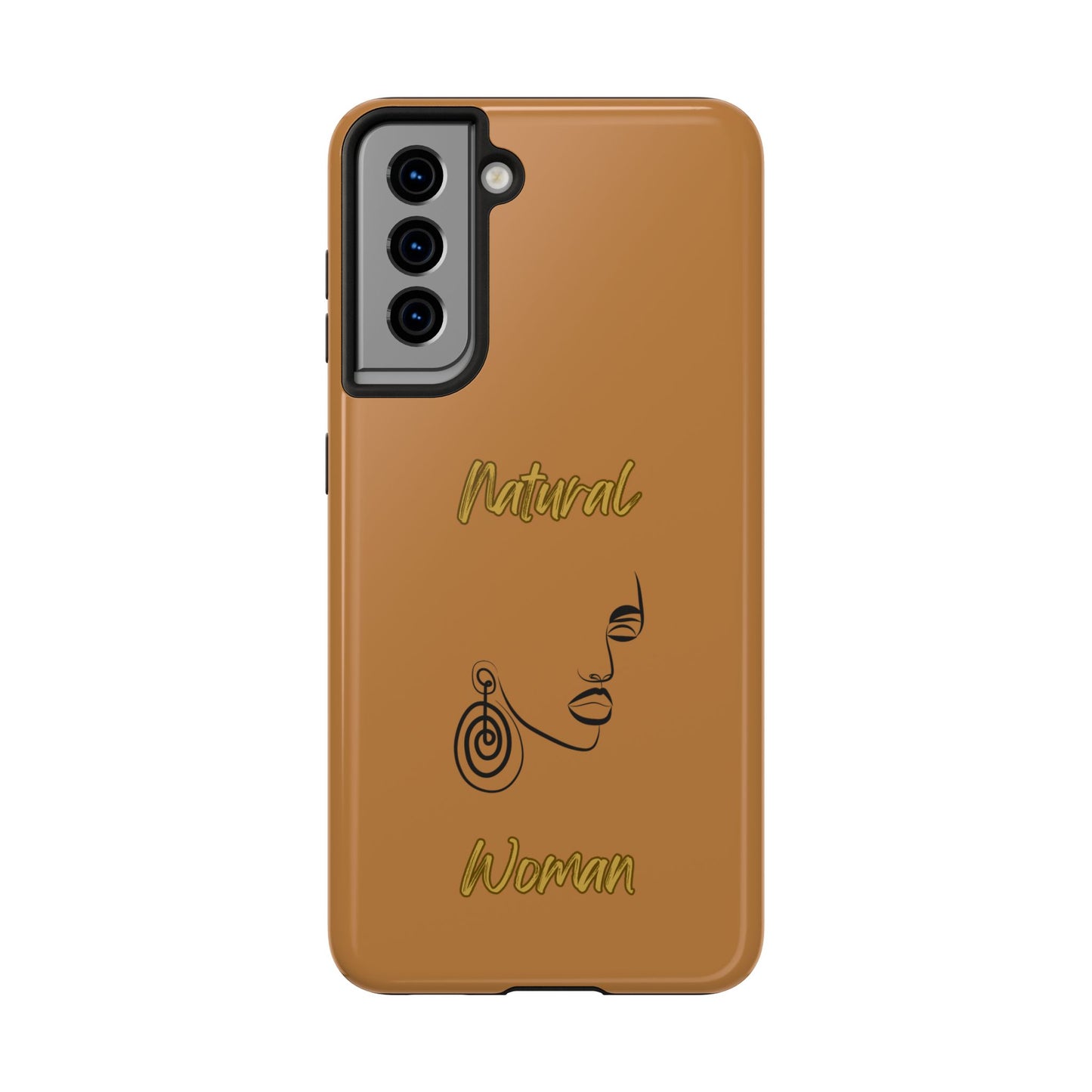 Natural Woman Music In My Soul (BL)Tough Phone Cases LIGHT BROWN