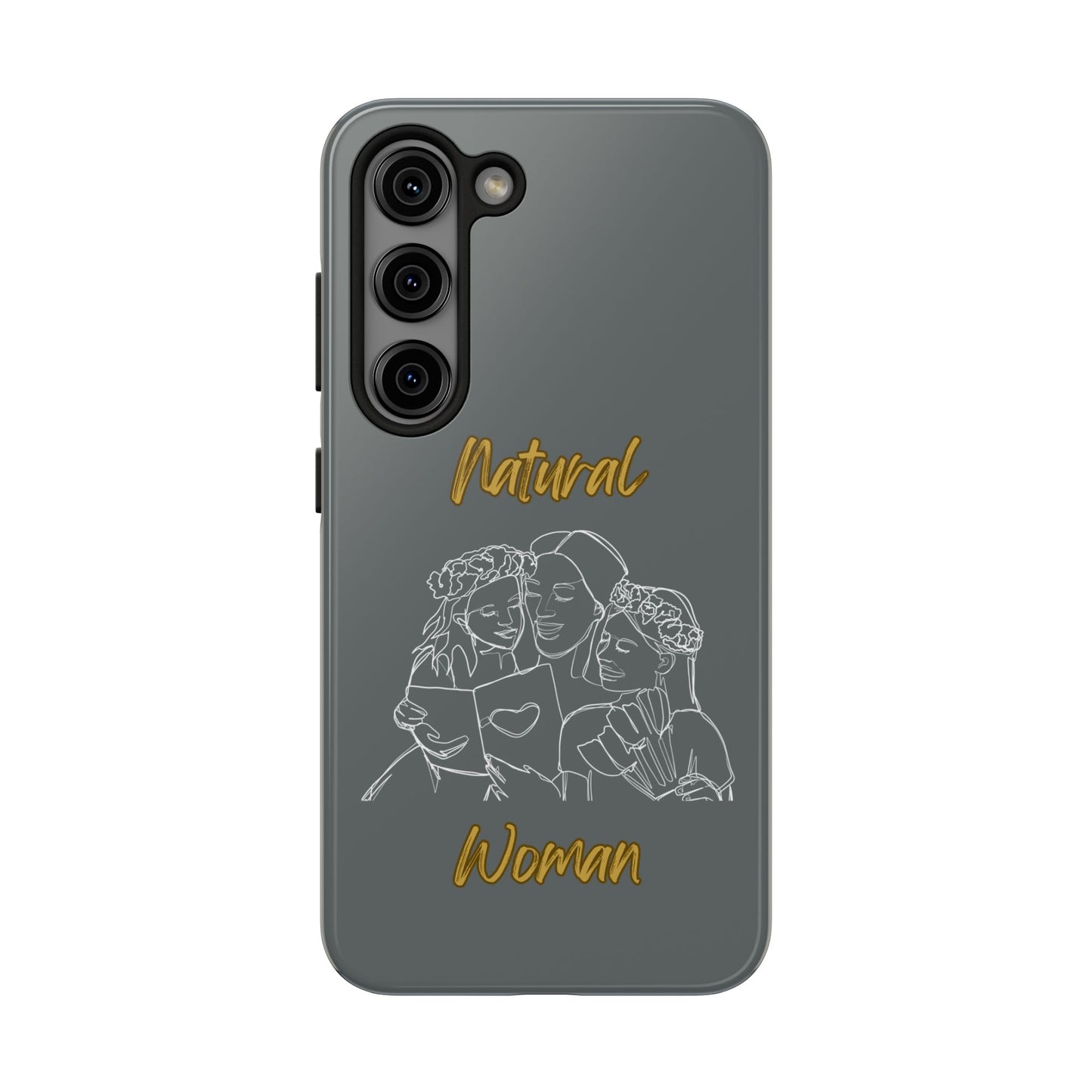 Natural Woman Me & My Girls (WL)Tough Phone Cases DARK GREY
