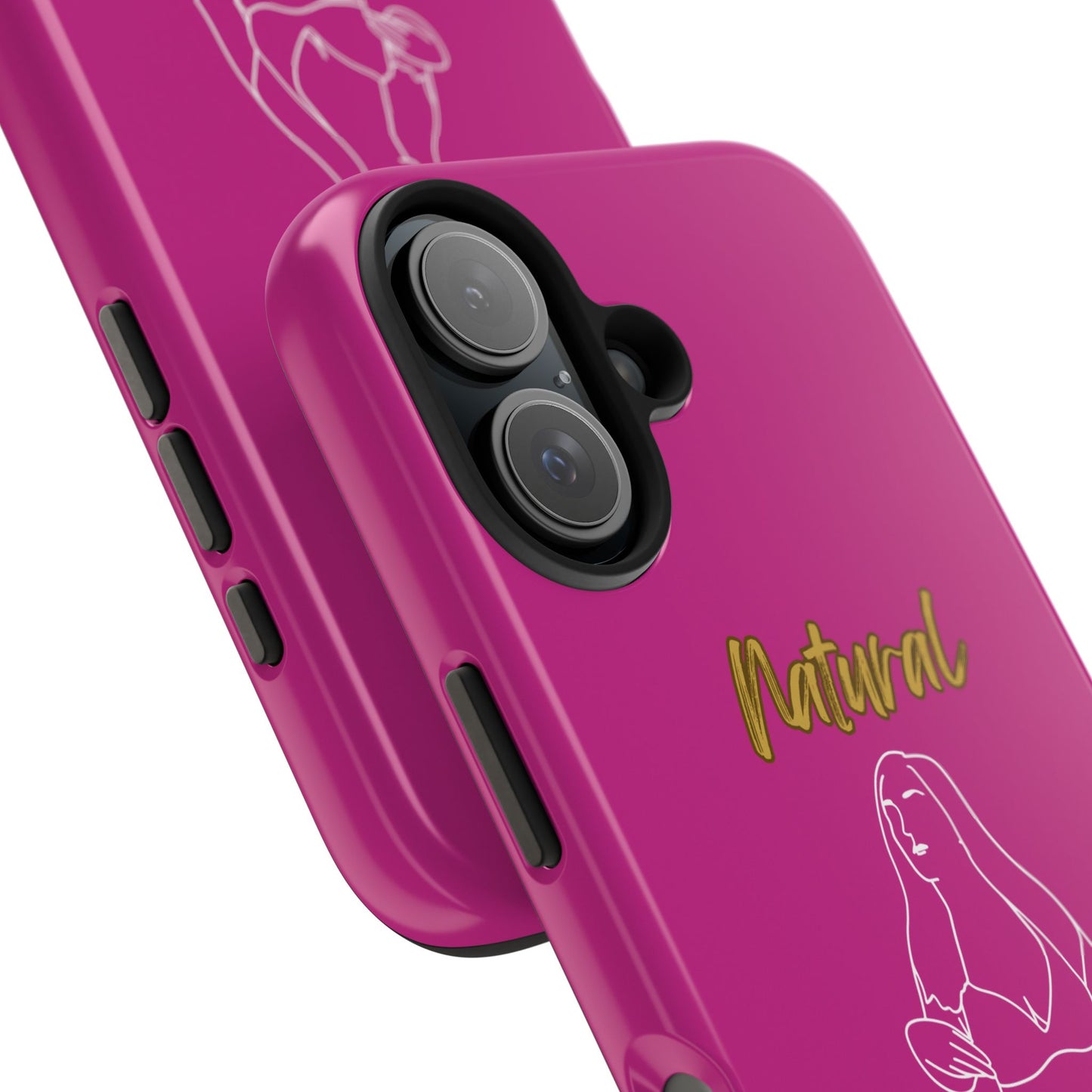 Natural Woman Full Beauty (WL)Tough Phone Cases PINK