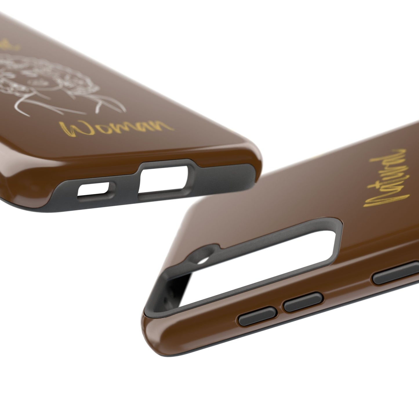 Natural Woman All About Me (WL)Tough Phone Cases BROWN