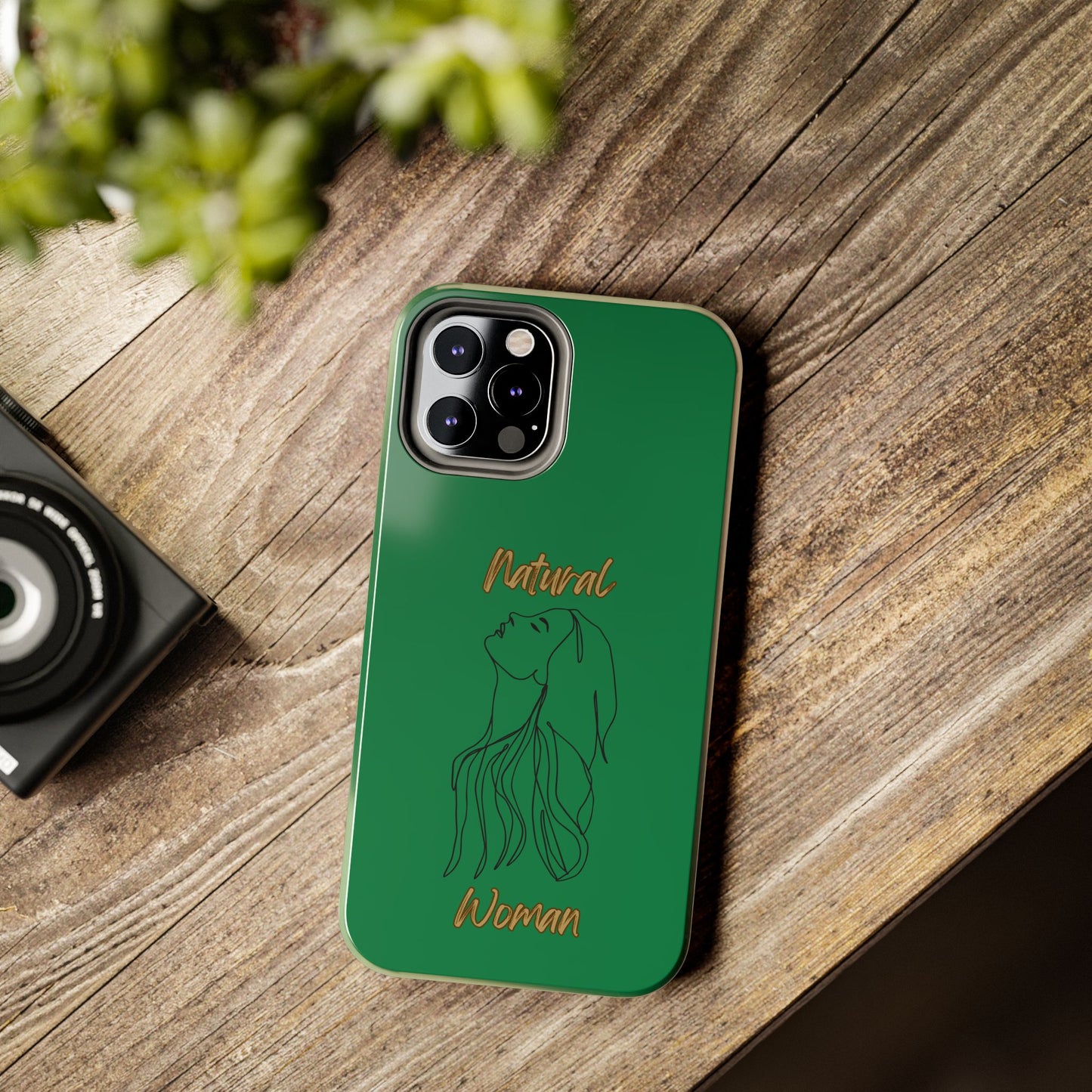 Natural Woman Appreciation (BL) Tough Phone Cases DARK GREEN