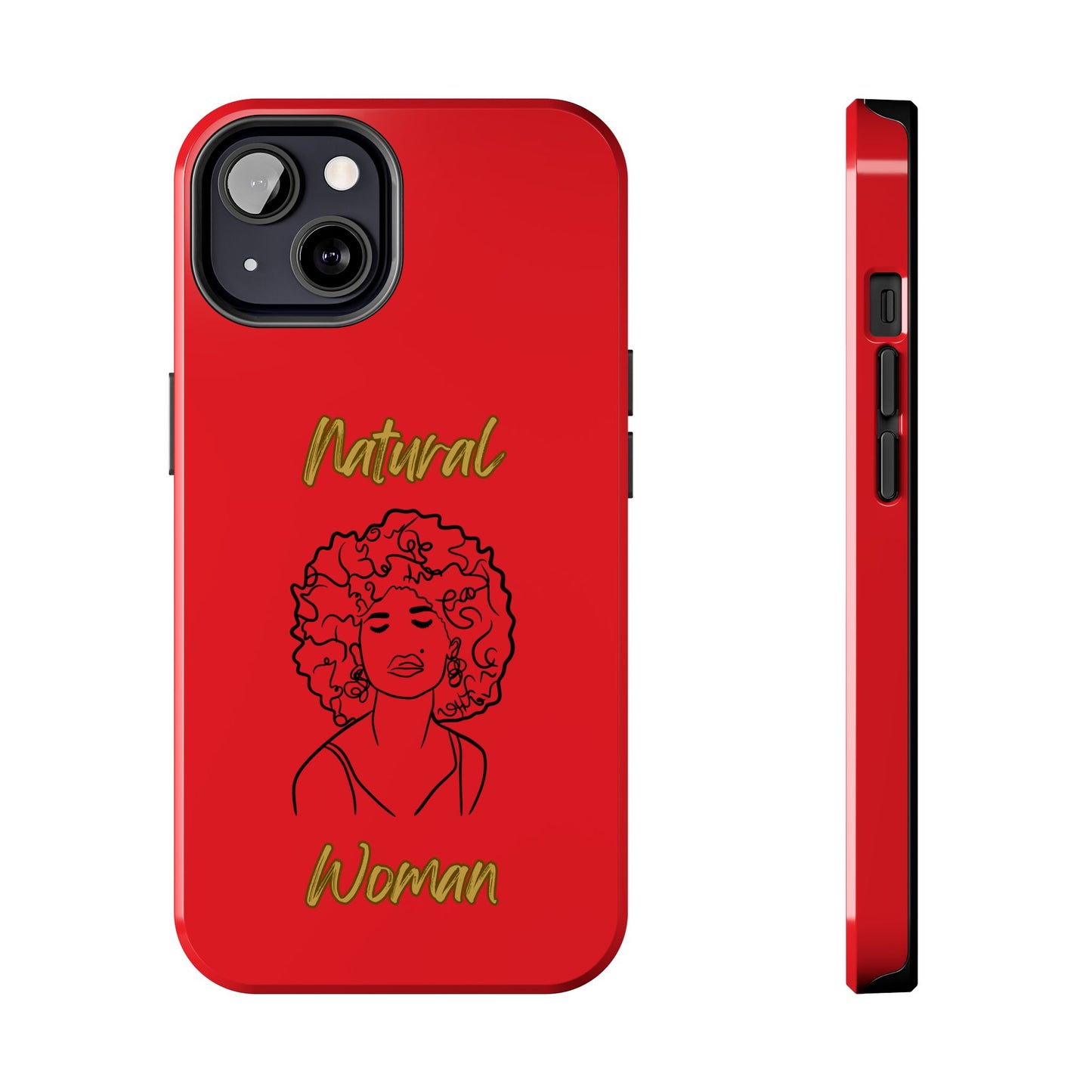 Natural Woman All About Me (BL)Tough Phone Cases RED