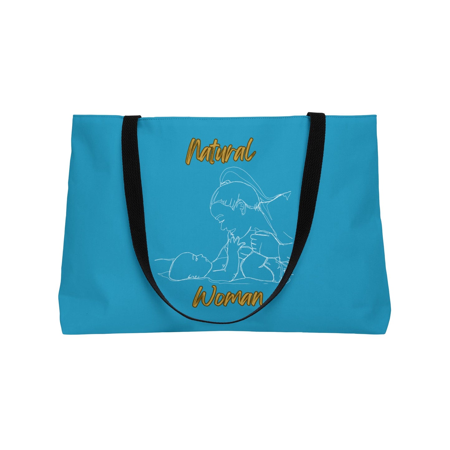 Natural Woman New Life (WL) Weekender Tote Bag TURQUOISE