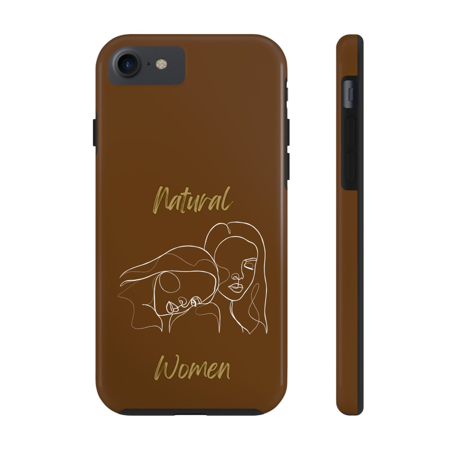 Natural Woman Sisters (WL)Tough Phone Cases BROWN