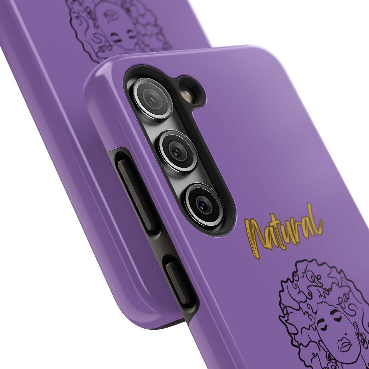 Natural Woman All About Me (BL)Tough Phone Cases LIGHT PURPLE