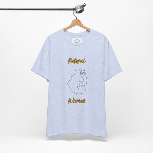 Natural Woman Peekaboo (BL) Short Sleeve T-Shirt