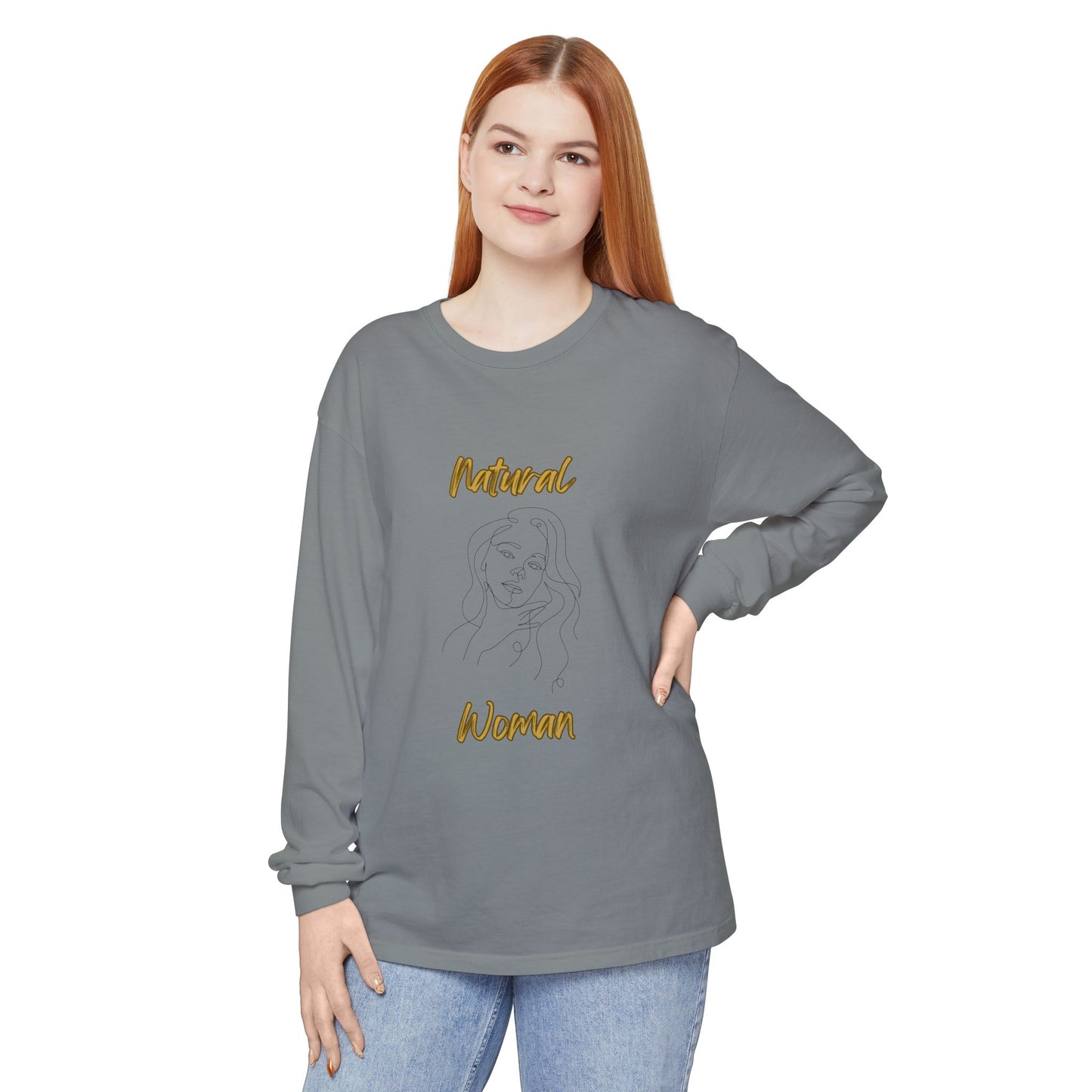 Natural Woman Hola (BL) Long Sleeve T-Shirt
