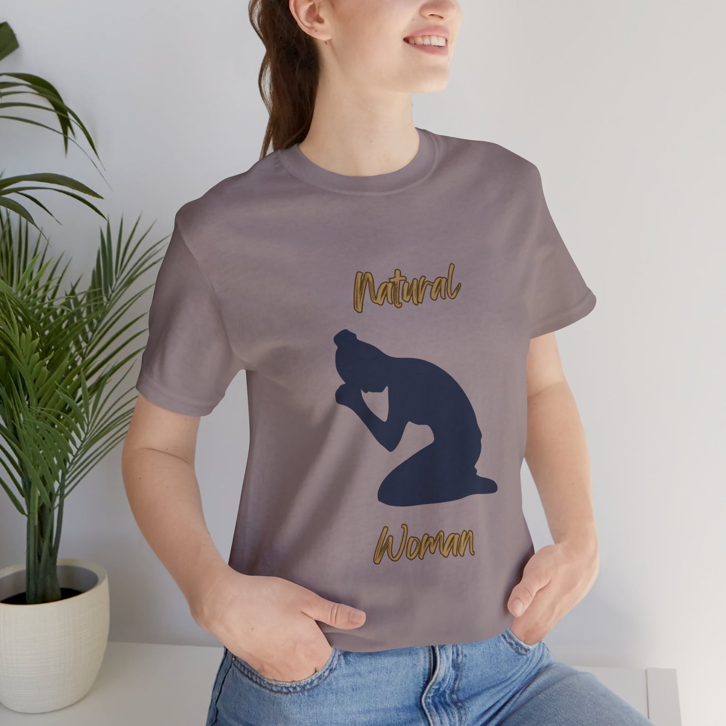 Natural Woman Pray (BL) Short Sleeve T-Shirt