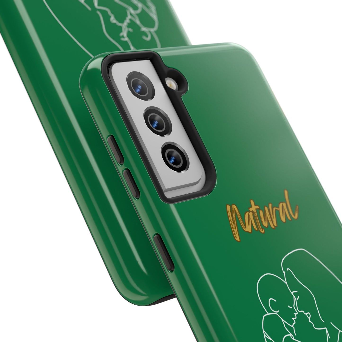 Natural Woman Joy (WL) Tough Phone Cases DARK GREEN