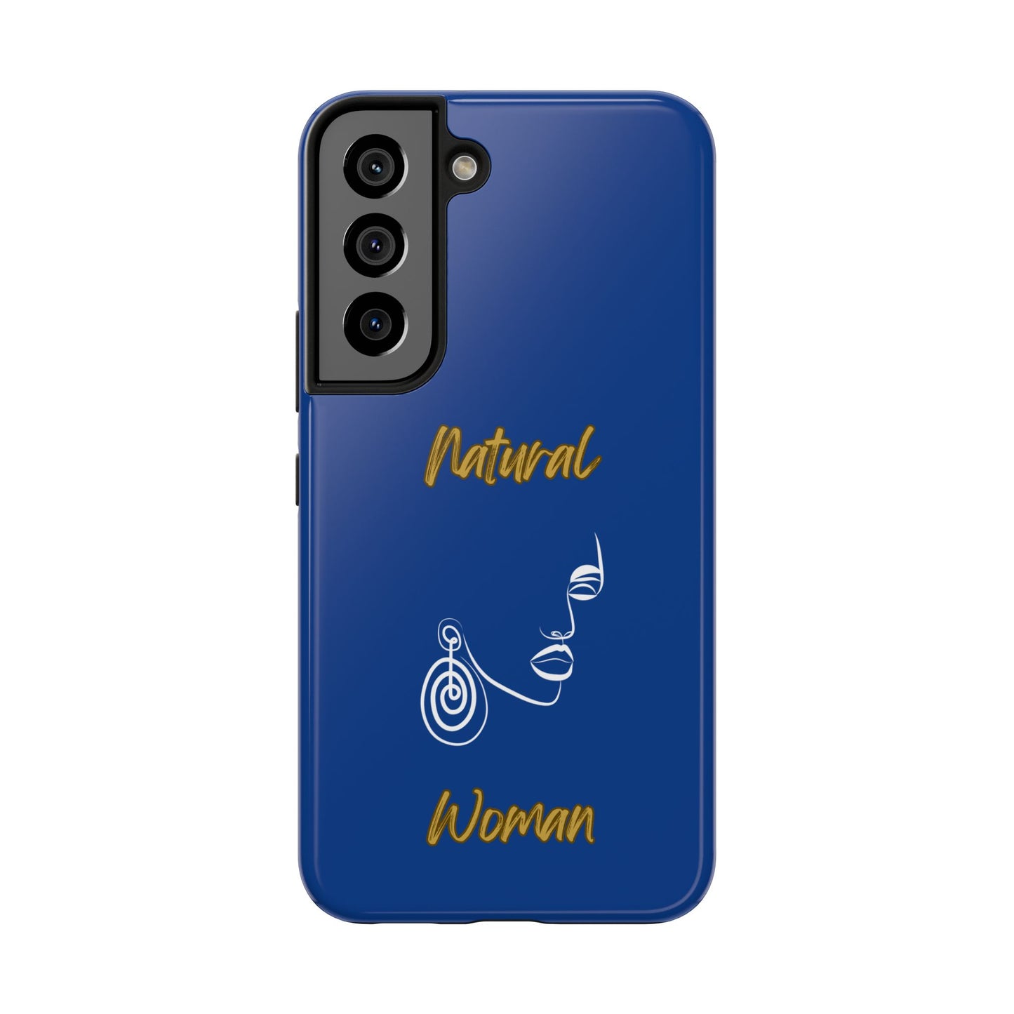 Natural Woman Music In My Soul (WL)Tough Phone Cases DARK BLUE
