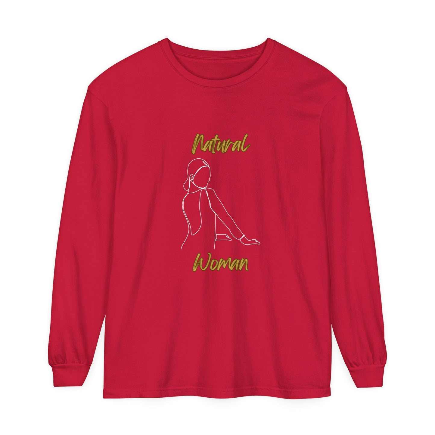 Natural Woman Hands Ready (WL) Long Sleeve T-Shirt