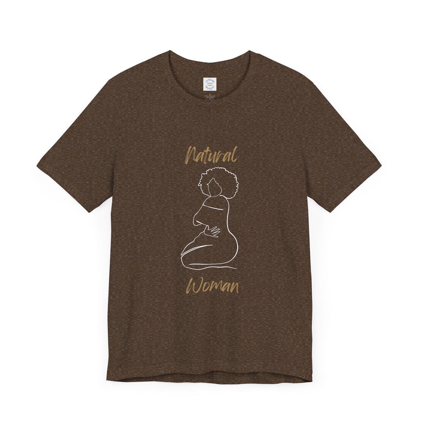 Natural Woman Hug (WL) Short Sleeve T-Shirt