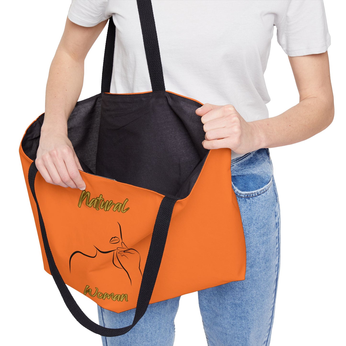 Natural Woman Chin Up (BL) Weekender Tote Bag CRUSTA