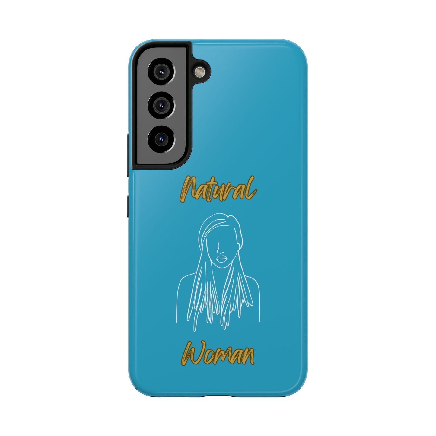 Natural Woman Content (WL)Tough Phone Cases TURQUOISE