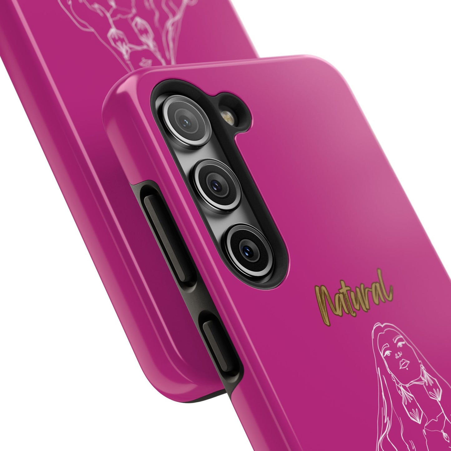 Natural Woman Thinking (WL)Tough Phone Cases PINK