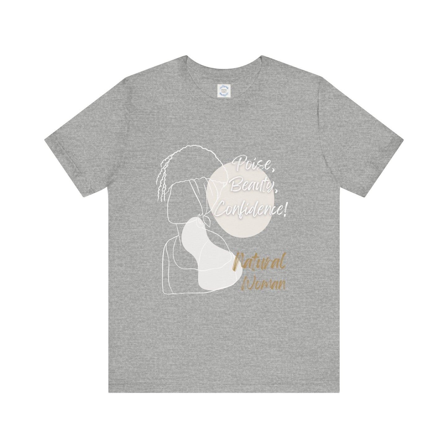 Natural Woman Puff (WL) Short Sleeve T-Shirt