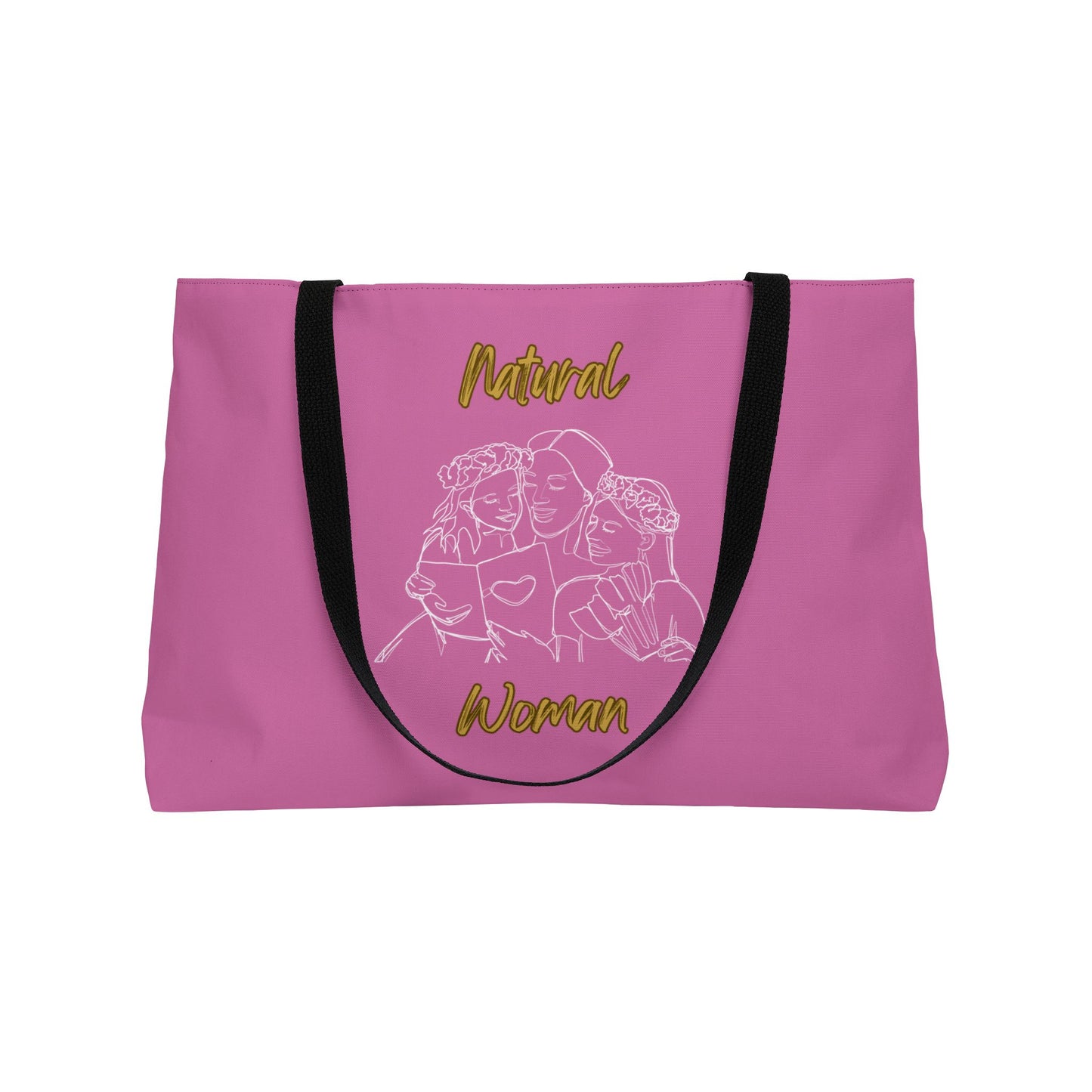 Natural Woman Me & My Girls (WL) Weekender Tote Bag LIGHT PINK