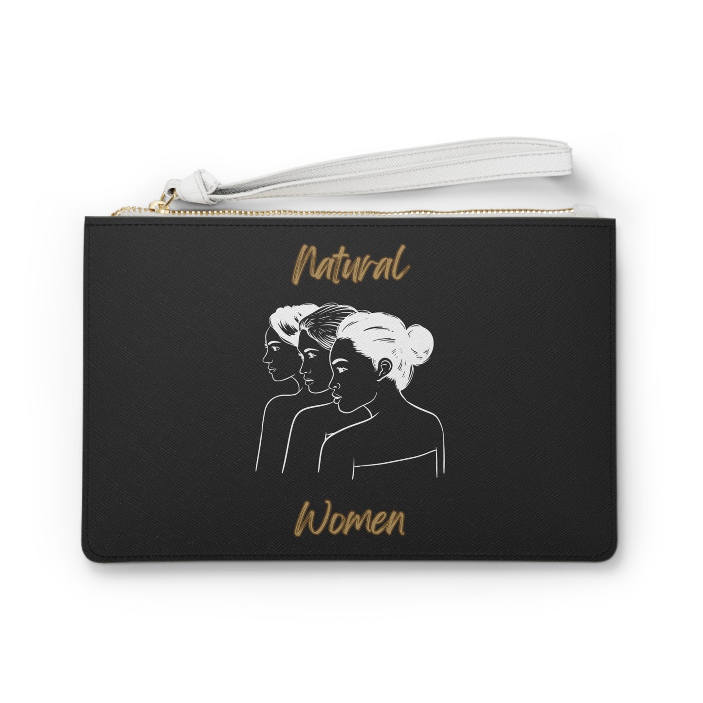 Natural Woman United Friends (WL) Clutch Bag BLACK