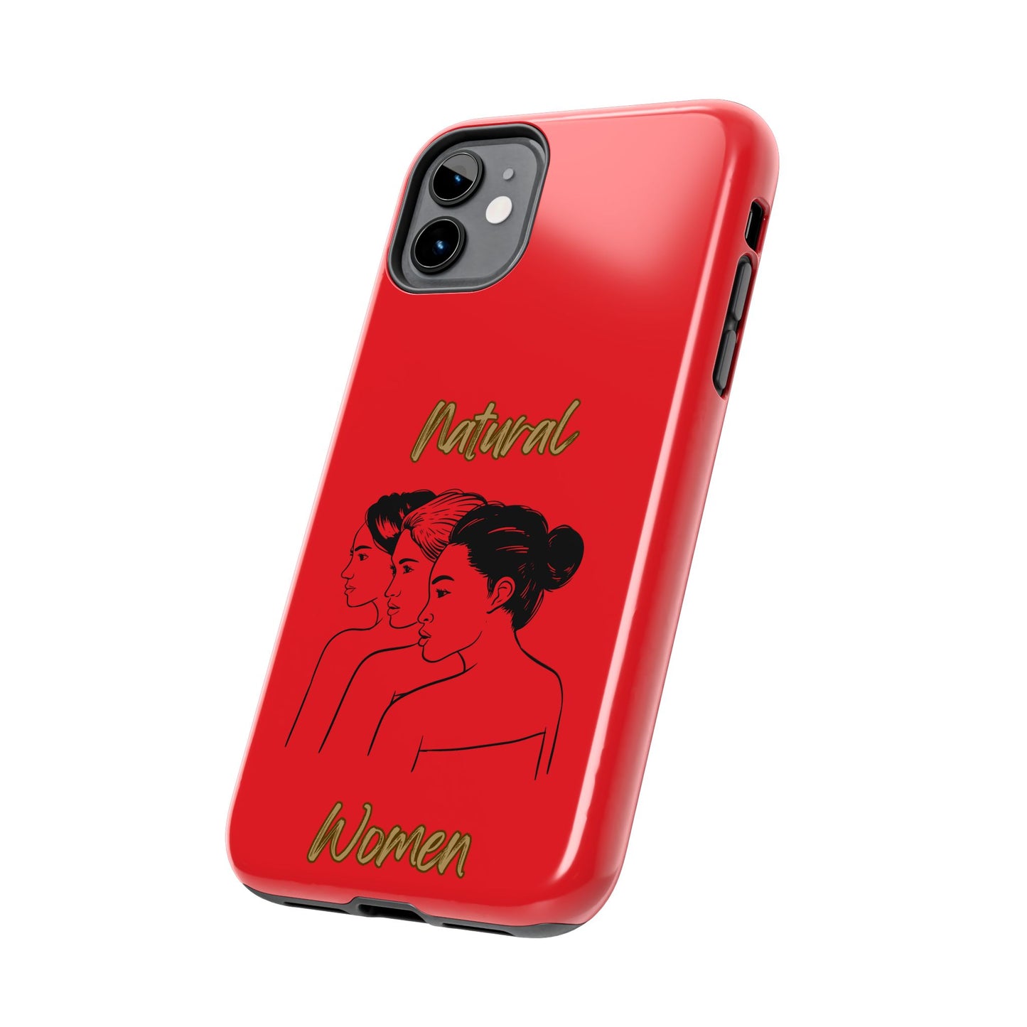 Natural Woman United Friends (BL)Tough Phone Cases RED