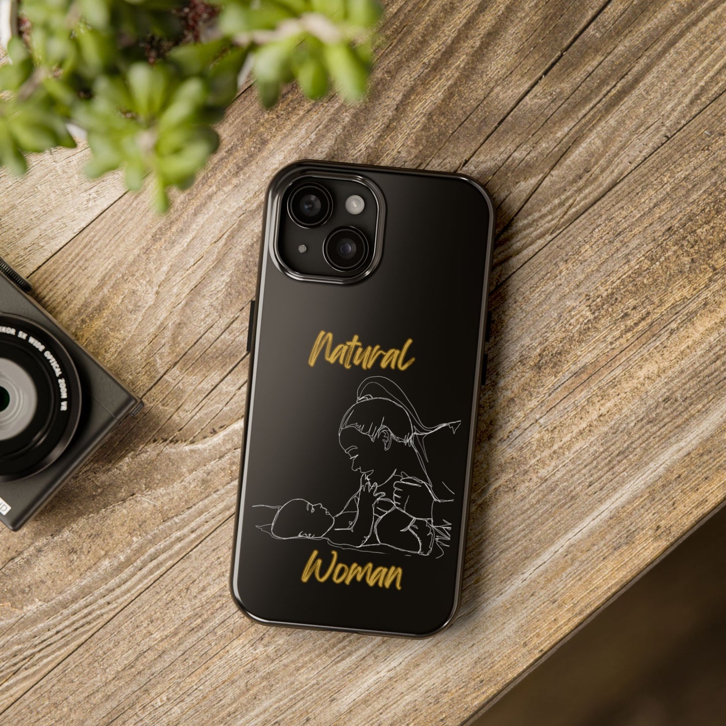 Natural Woman New Life (WL)Tough Phone Cases BLACK