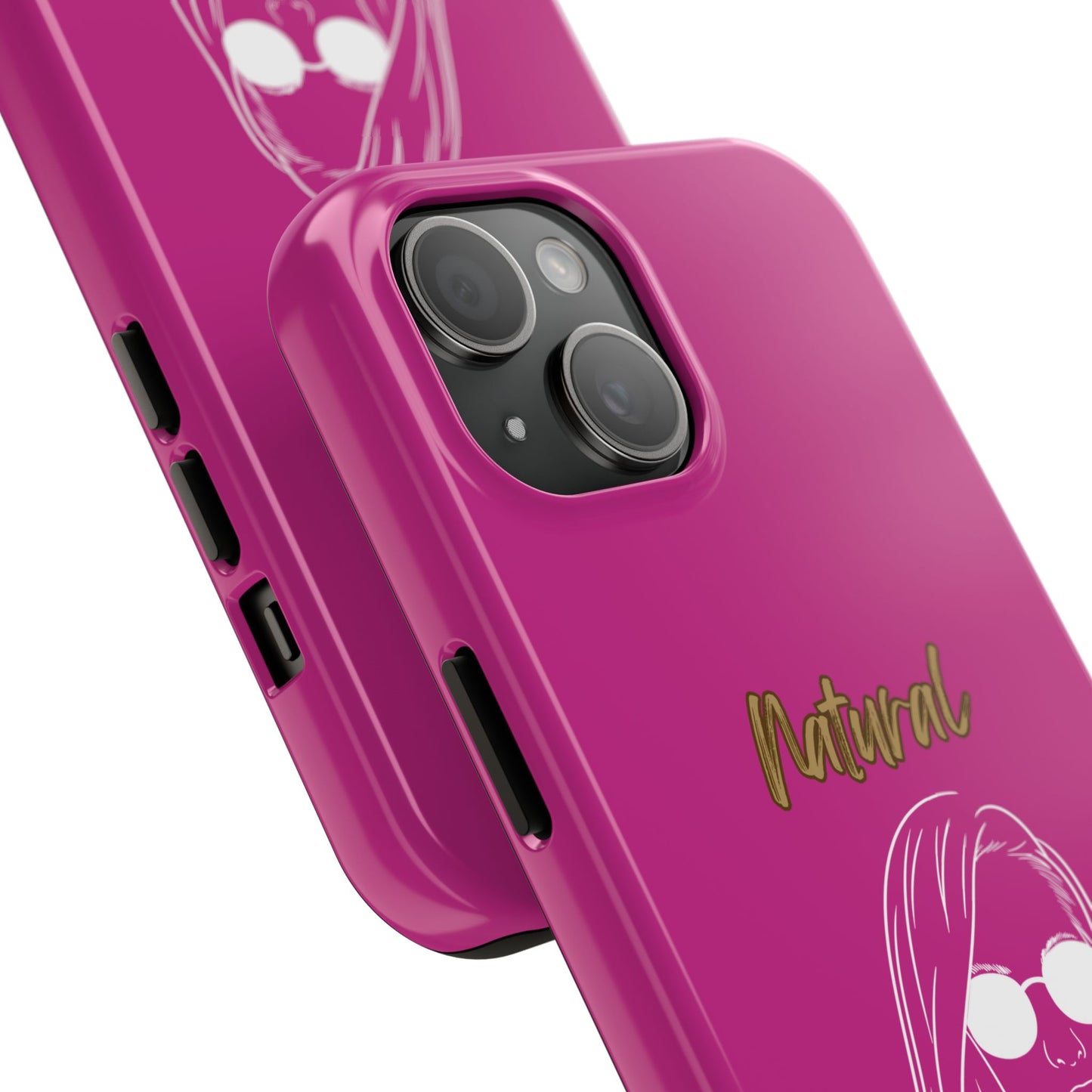 Natural Woman Shades (WL)Tough Phone Cases PINK