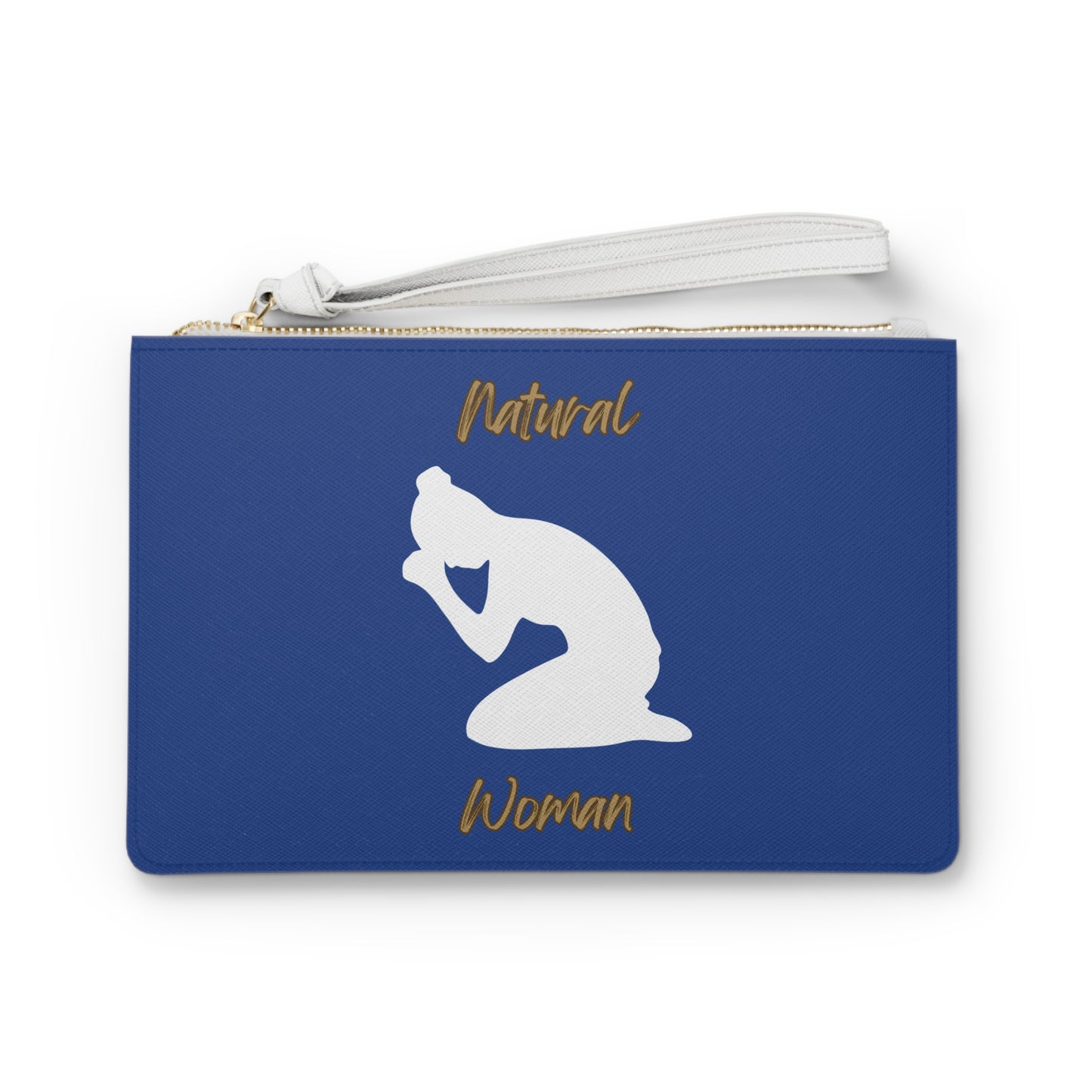 Natural Woman Pray (WL) Clutch Bag DARK BLUE