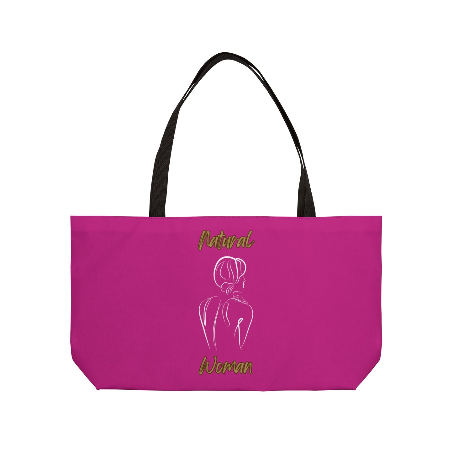 Natural Woman Back (WL) Weekender Tote Bag PINK