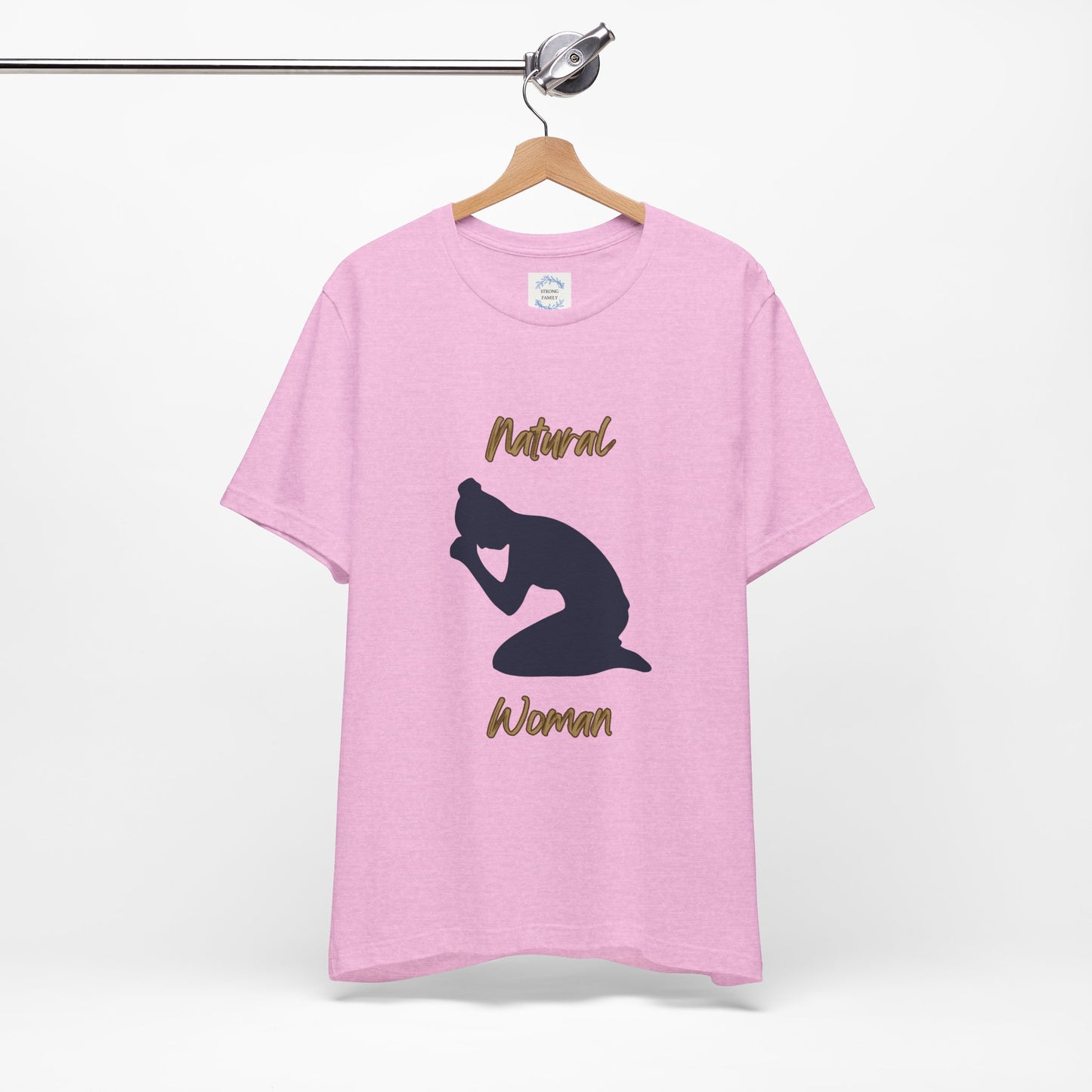 Natural Woman Pray (BL) Short Sleeve T-Shirt