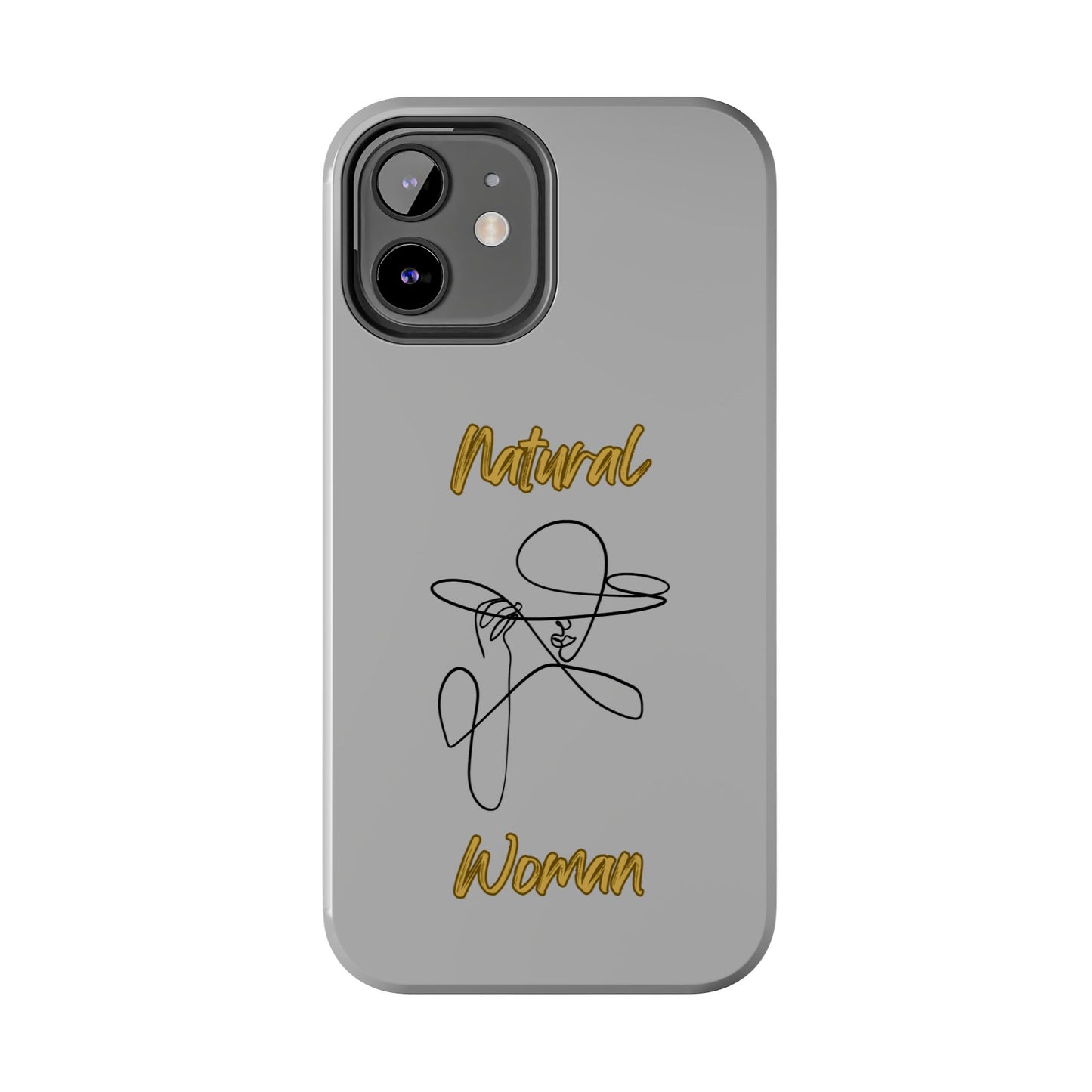 Natural Woman An Original (BL)Tough Phone Cases LIGHT GREY