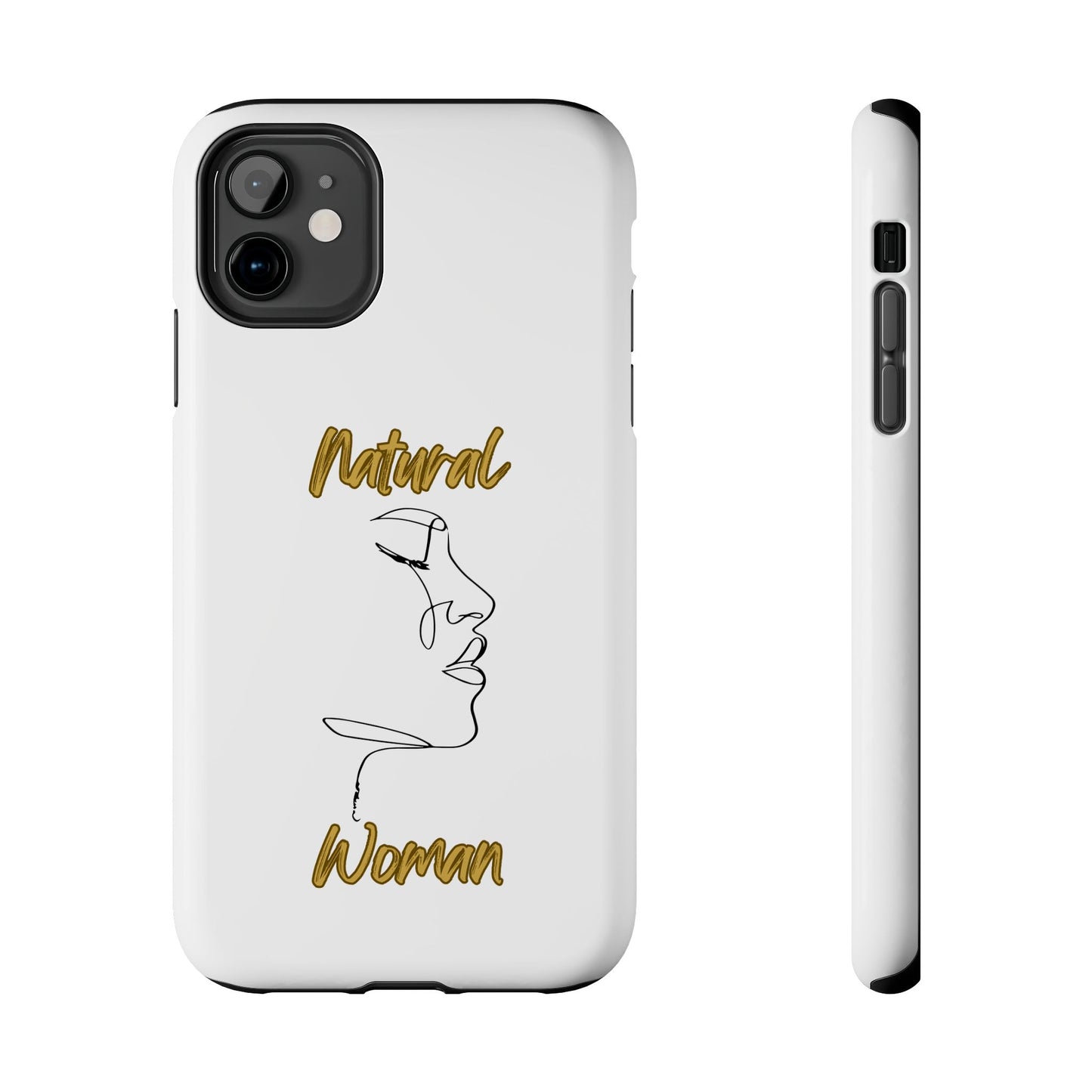 Natural Woman Timeless (BL)Tough Phone Cases WHITE