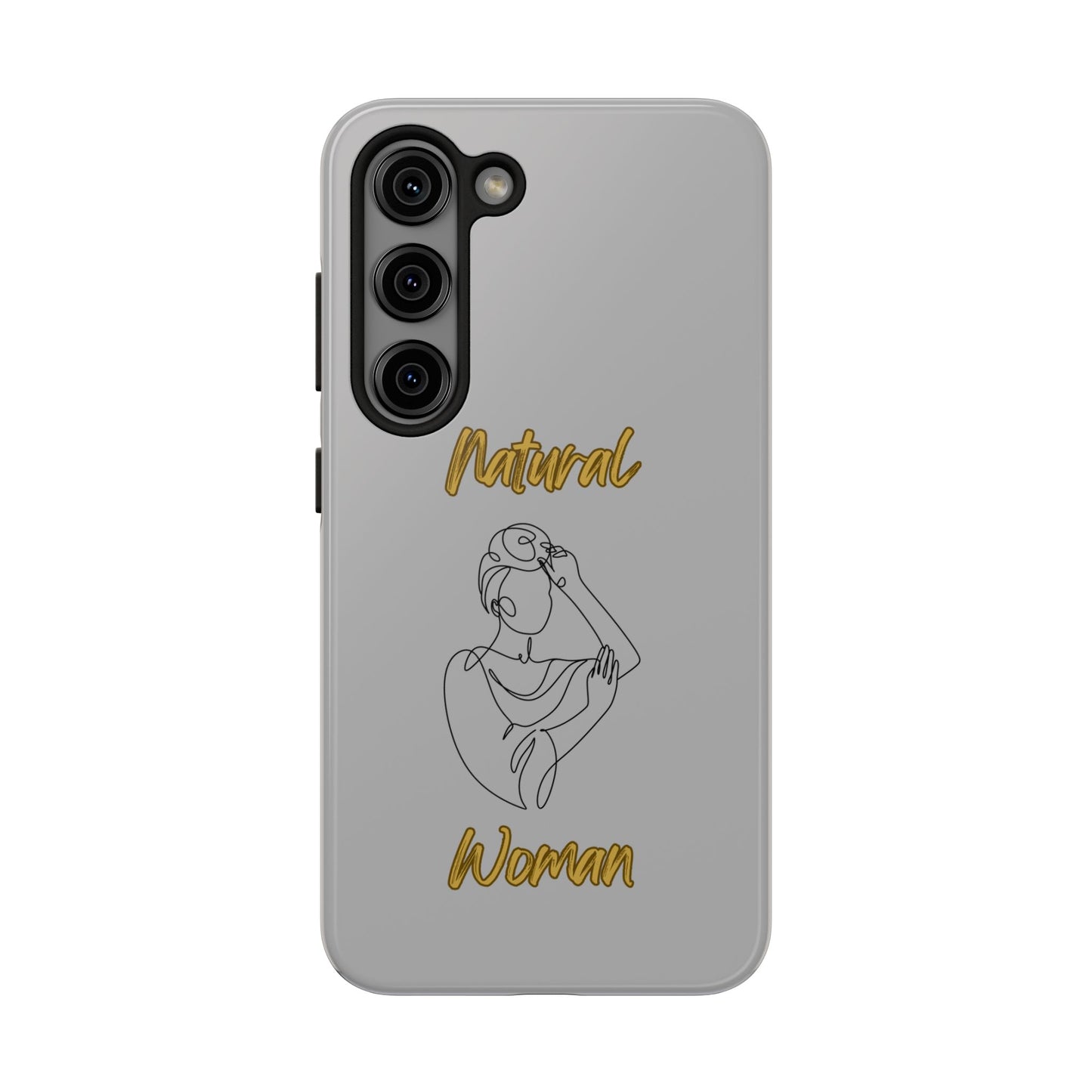 Natural Woman Style (BL)Tough Phone Cases LIGHT GREY
