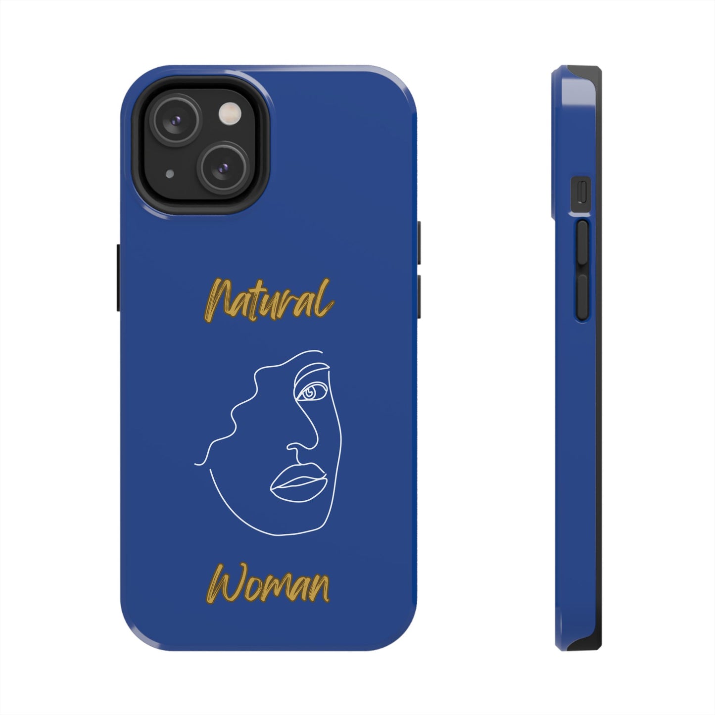 Natural Woman Peekaboo (WL)Tough Phone Cases DARK BLUE