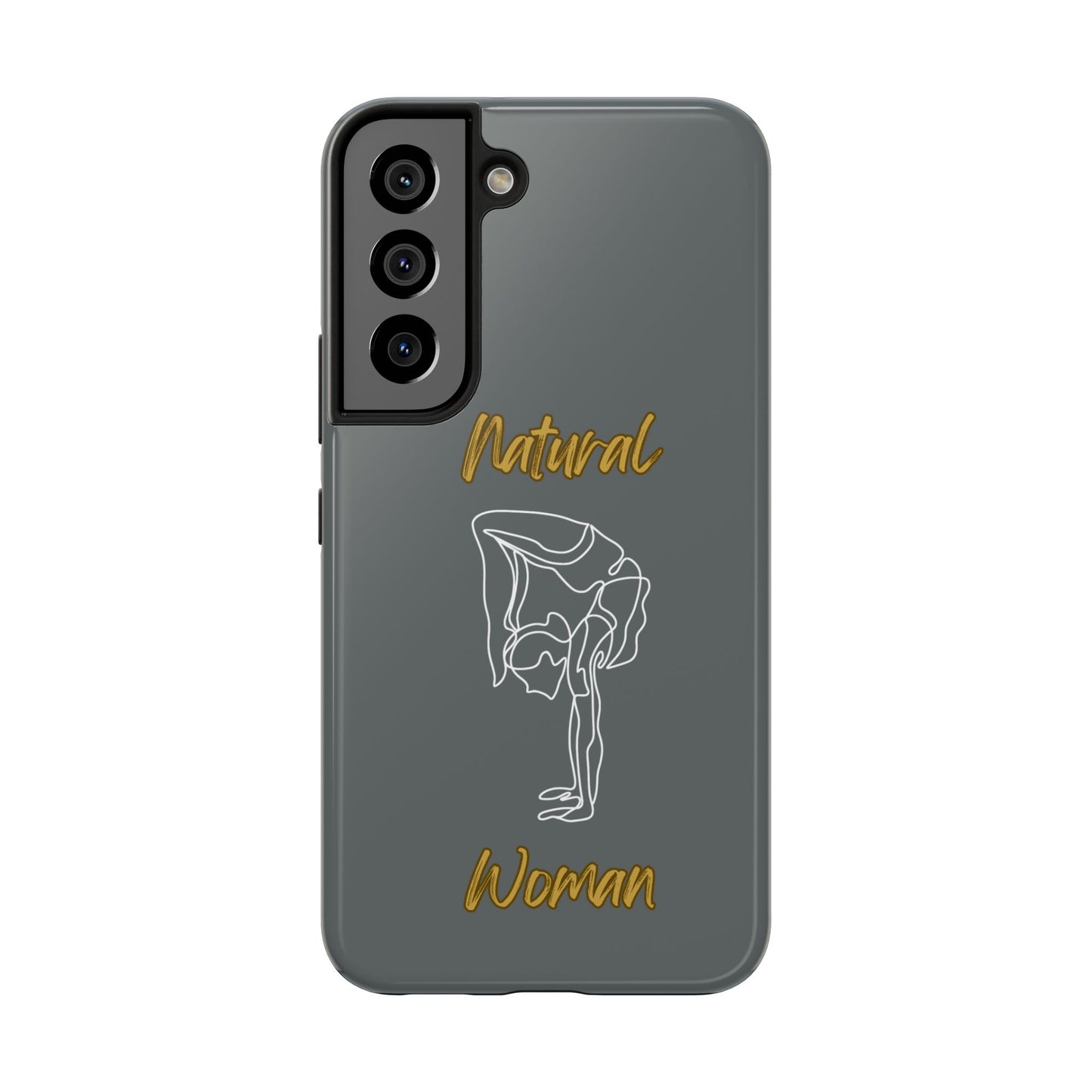 Natural Woman Flexible (WL)Tough Phone Cases DARK GREY