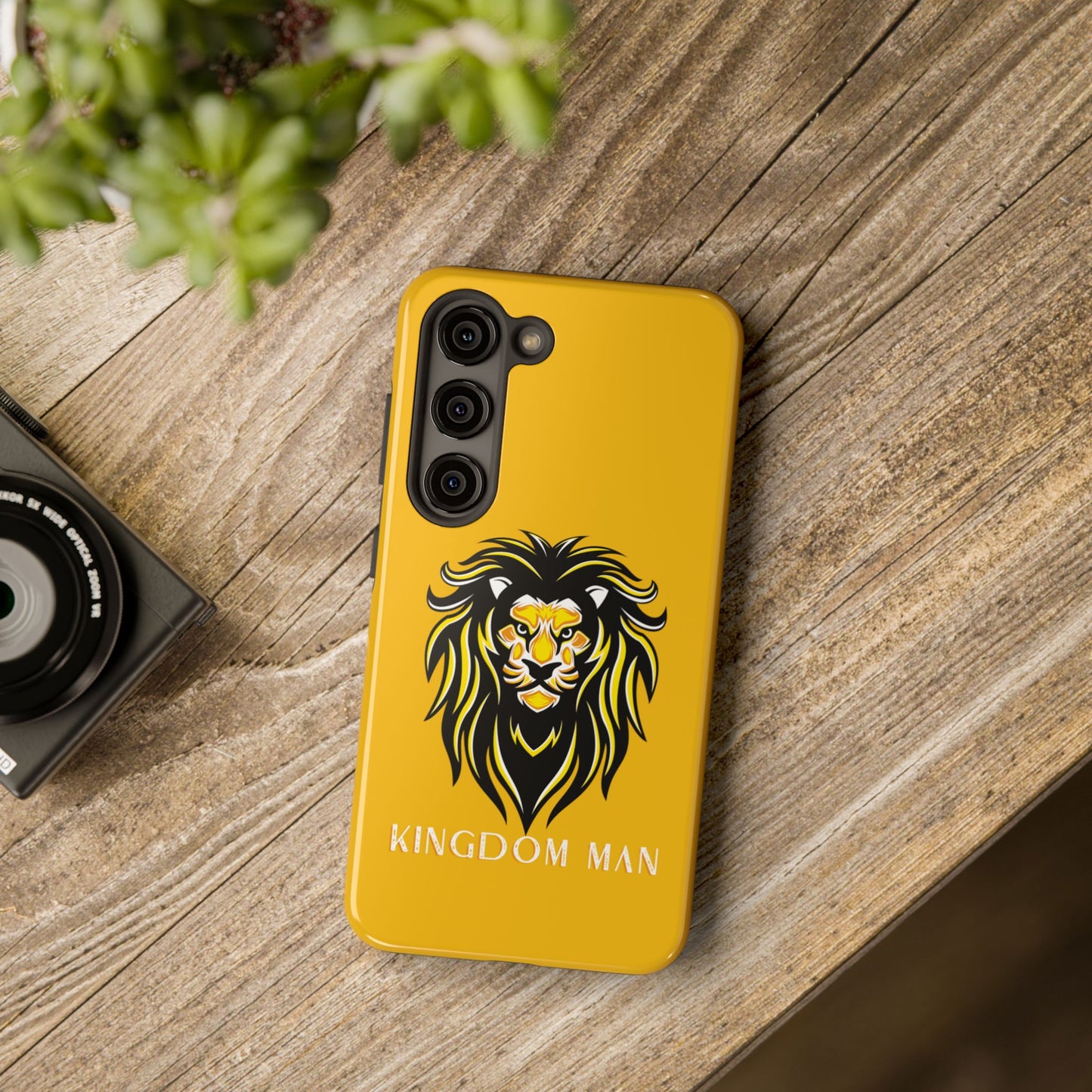 Kingdom Man (White-Gold Label) Tough Phone Case YELLOW