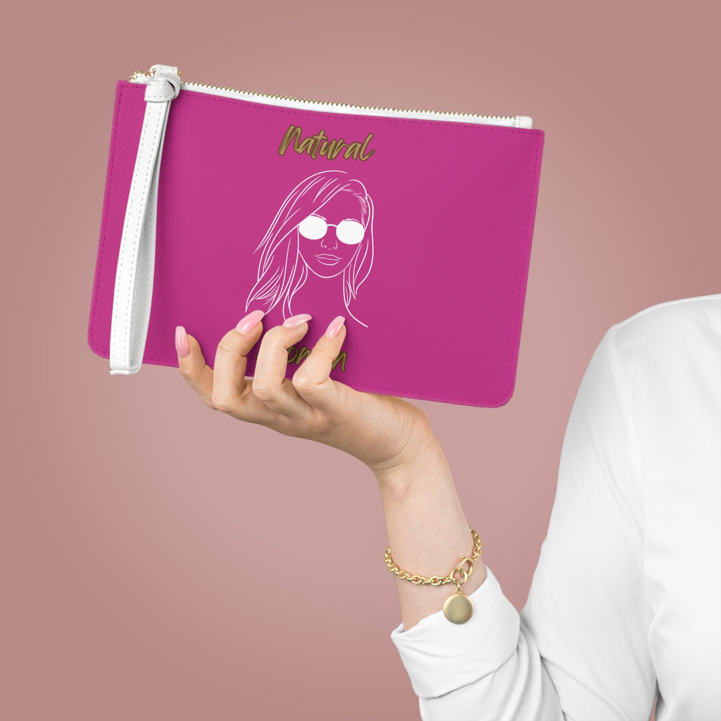 Natural Woman Shades (WL) Clutch Bag PINK