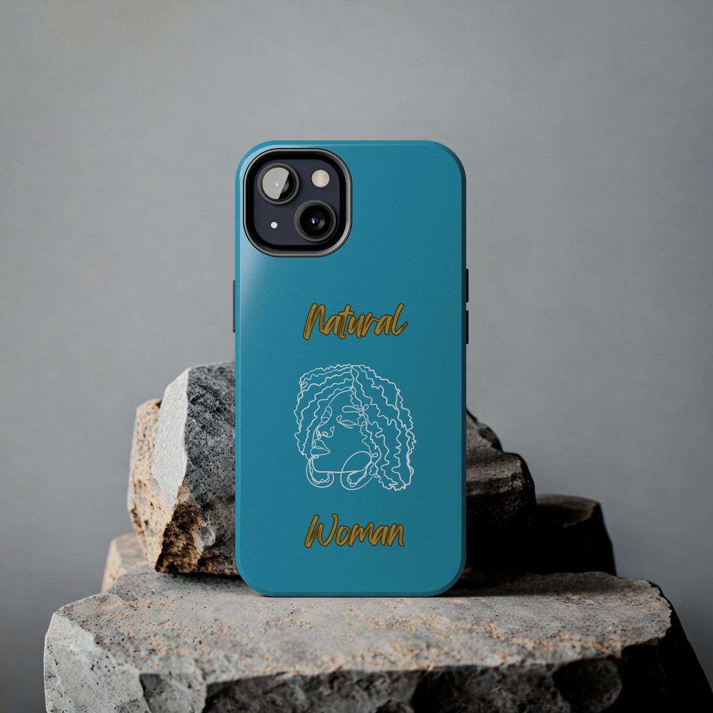 Natural Woman Naturally Me (WL)Tough Phone Cases TURQUOISE