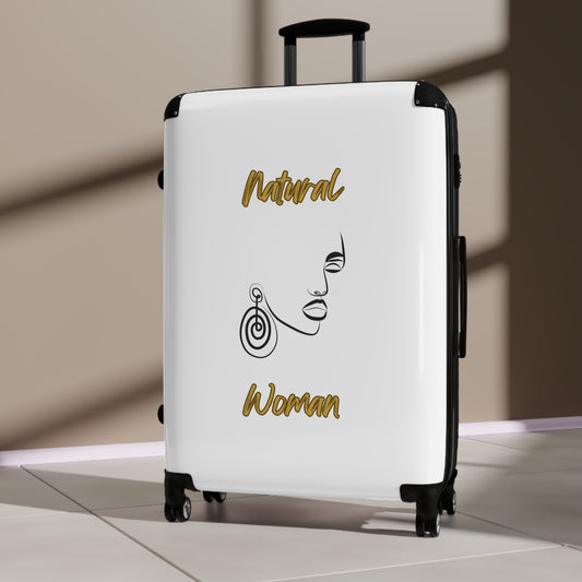 Natural Woman Music In My Soul (BL) Suitcase WHITE