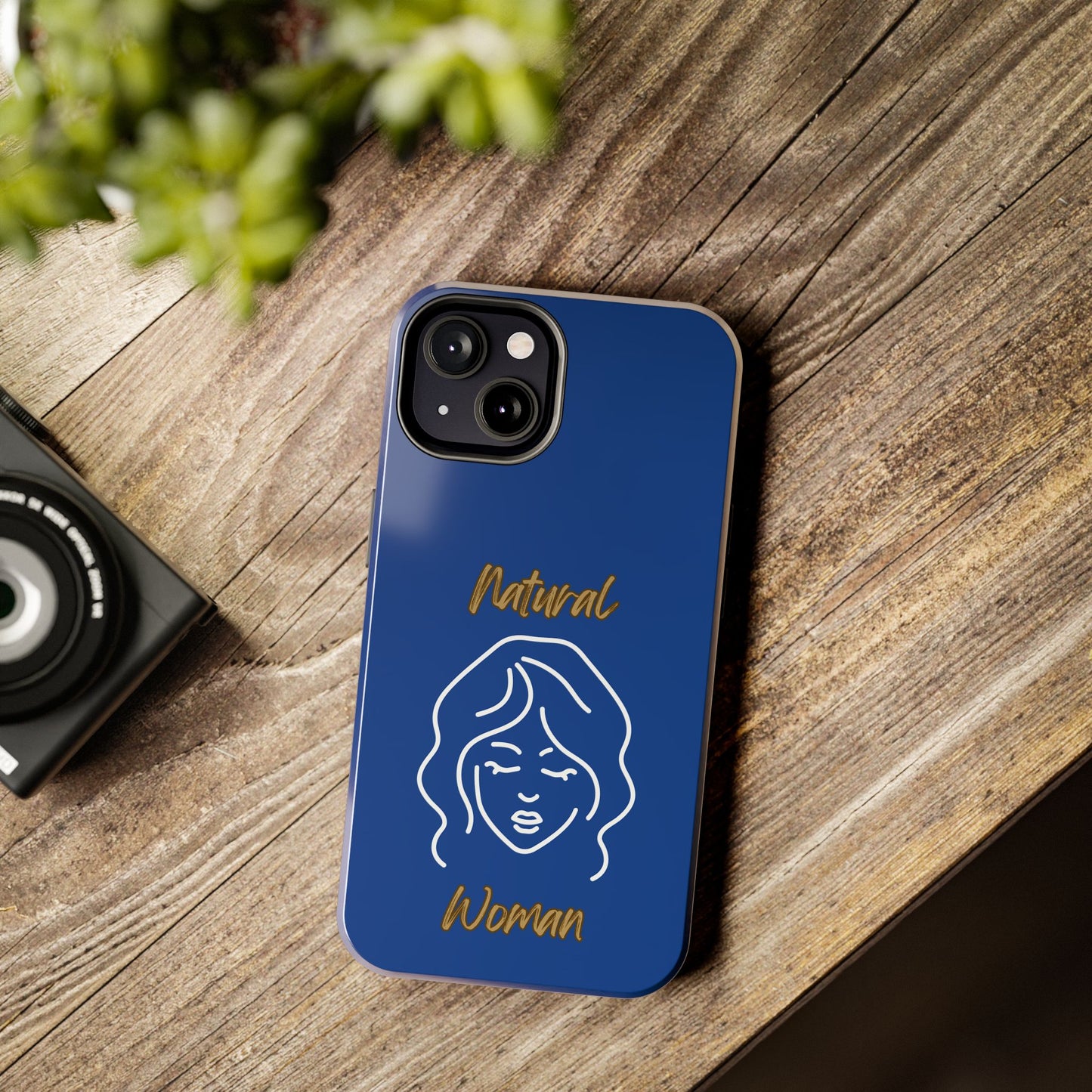 Natural Woman Modest (WL)Tough Phone Cases DARK BLUE