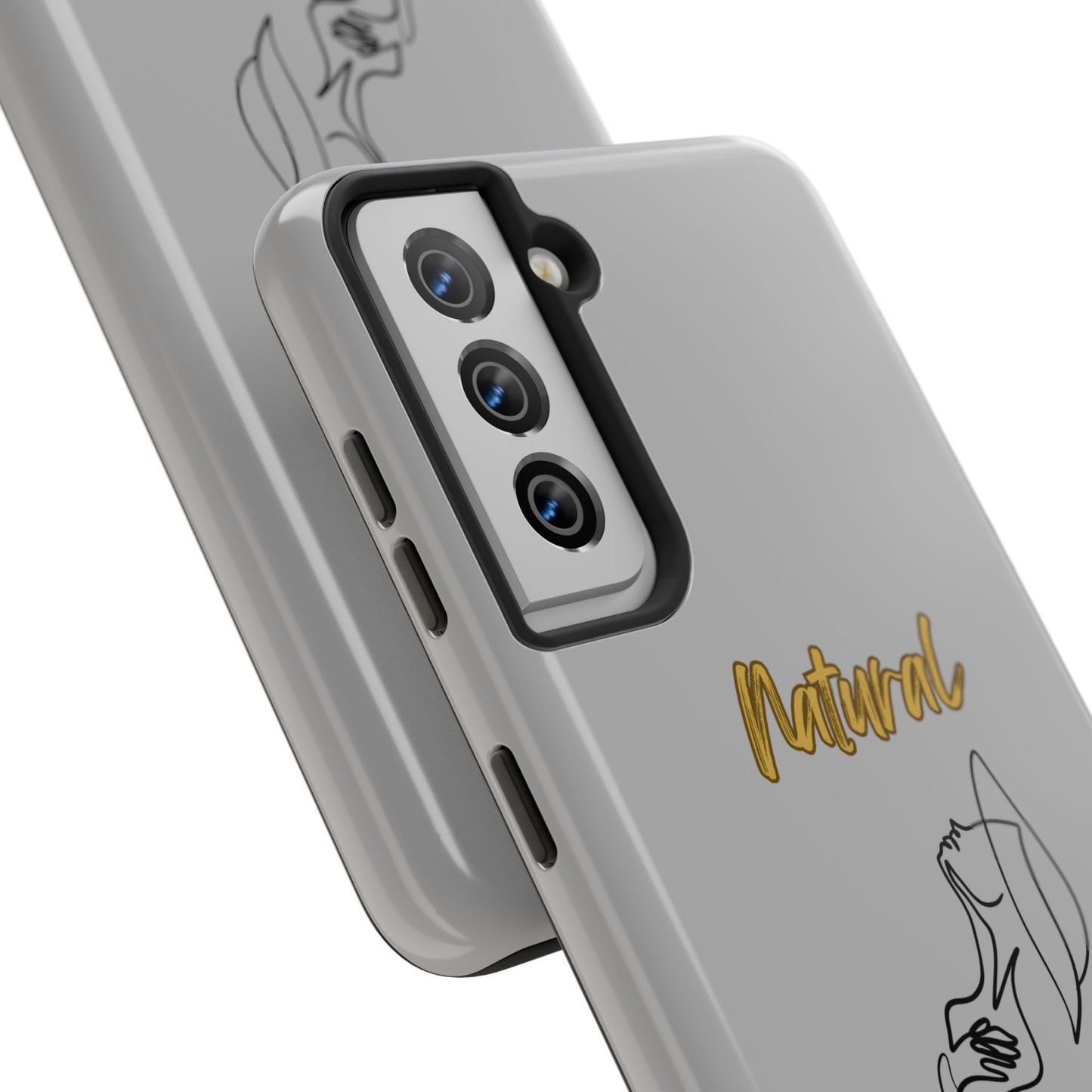 Natural Woman Free (BL)Tough Phone Cases LIGHT GREY