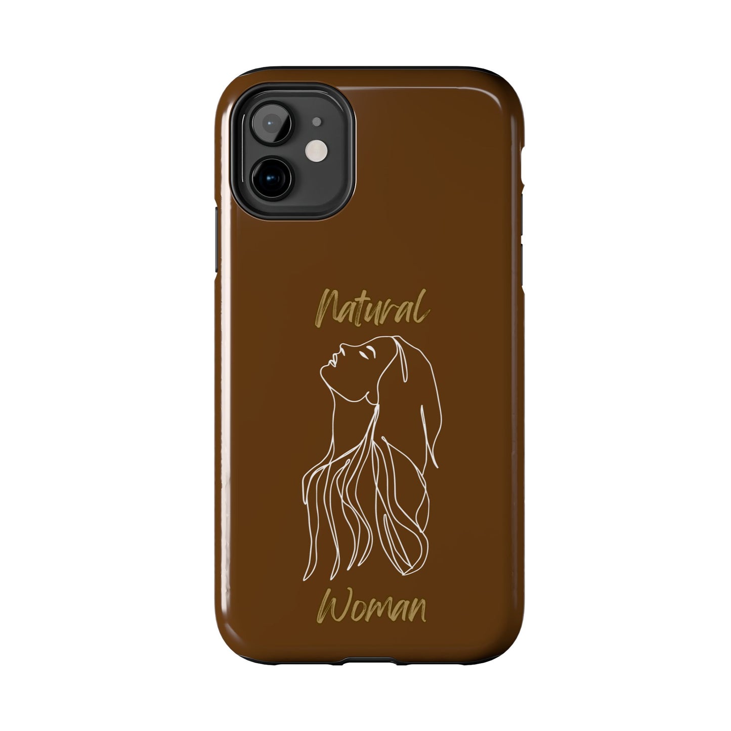 Natural Woman Appreciation (WL)Tough Phone Cases BROWN