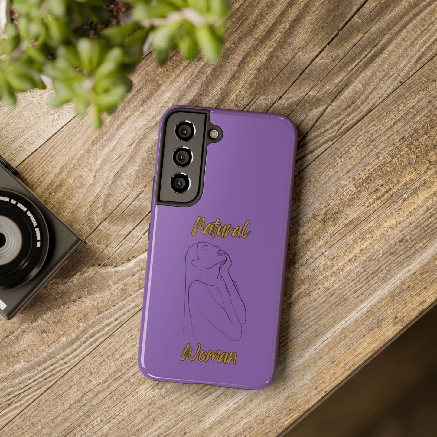 Natural Woman Thank You (BL) Tough Phone Cases LIGHT PURPLE
