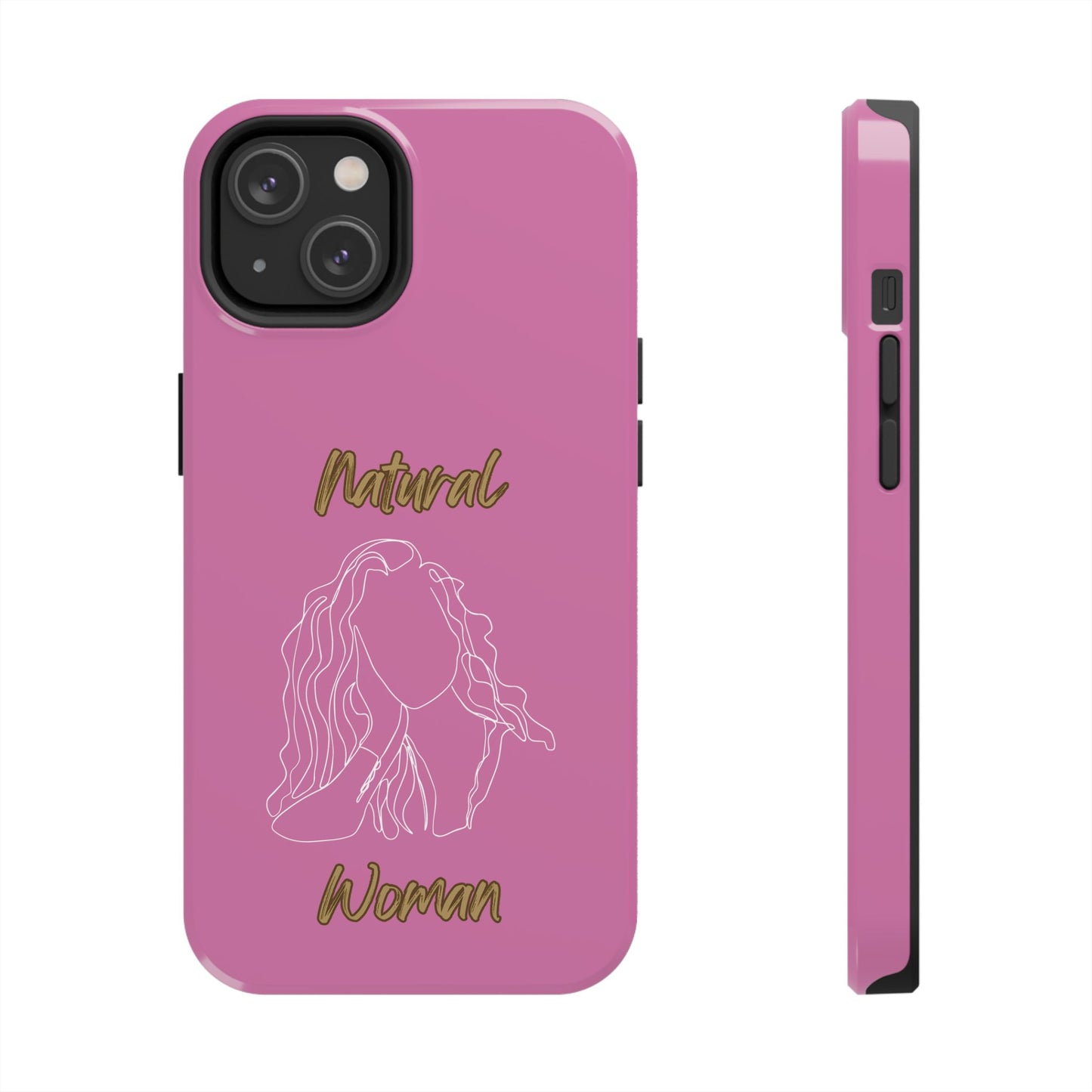 Natural Woman Relaxed (WL) Tough Phone Cases LIGHT PINK