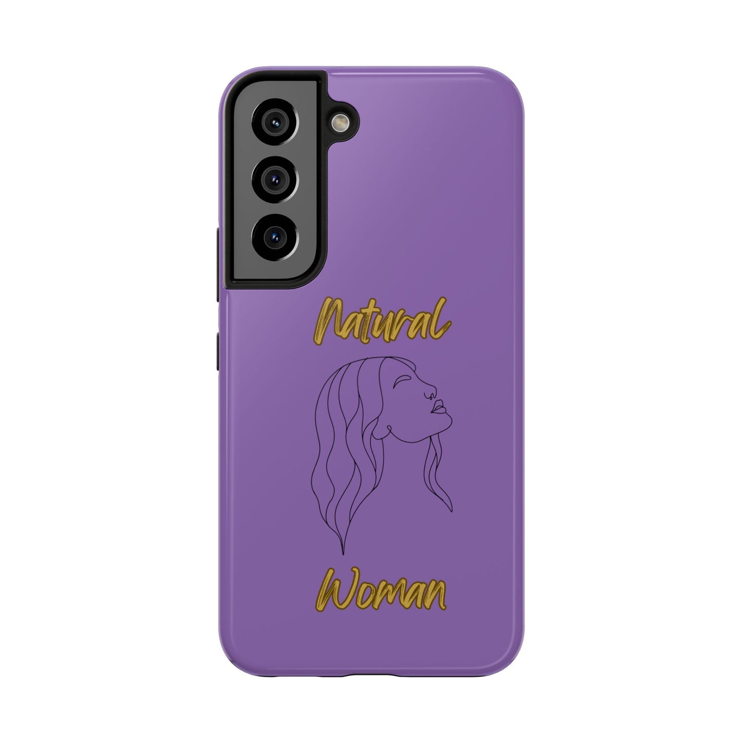 Natural Woman Breeze On Face (BL)Tough Phone Cases LIGHT PURPLE