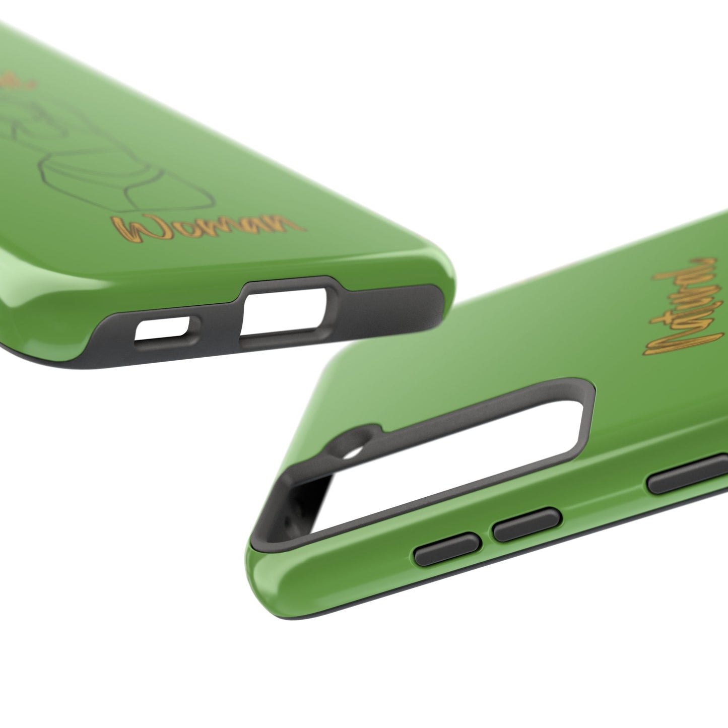 Natural Woman I Love Me (BL)Tough Phone Cases GREEN