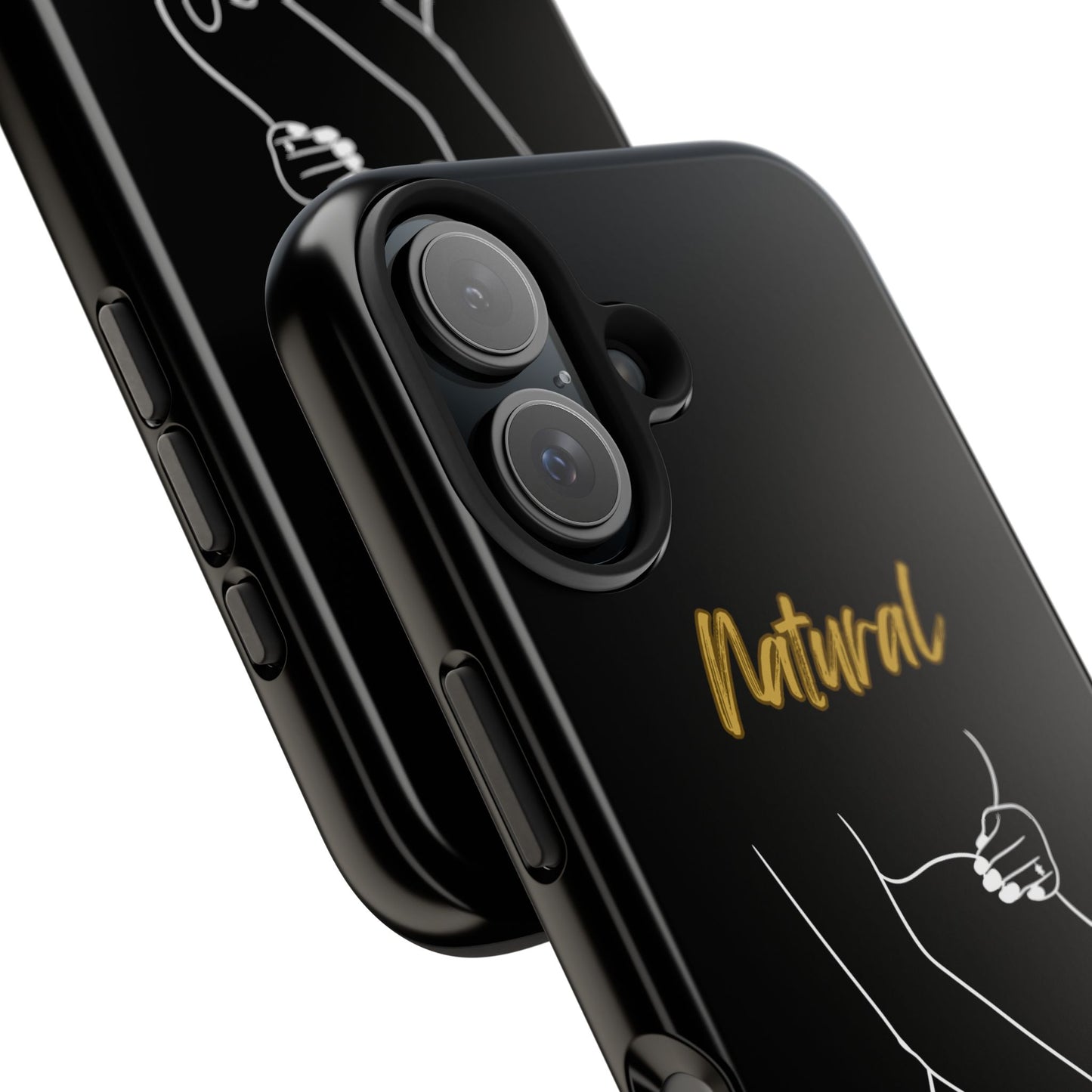 Natural Woman Loved In & Out (WL)Tough Phone Cases BLACK